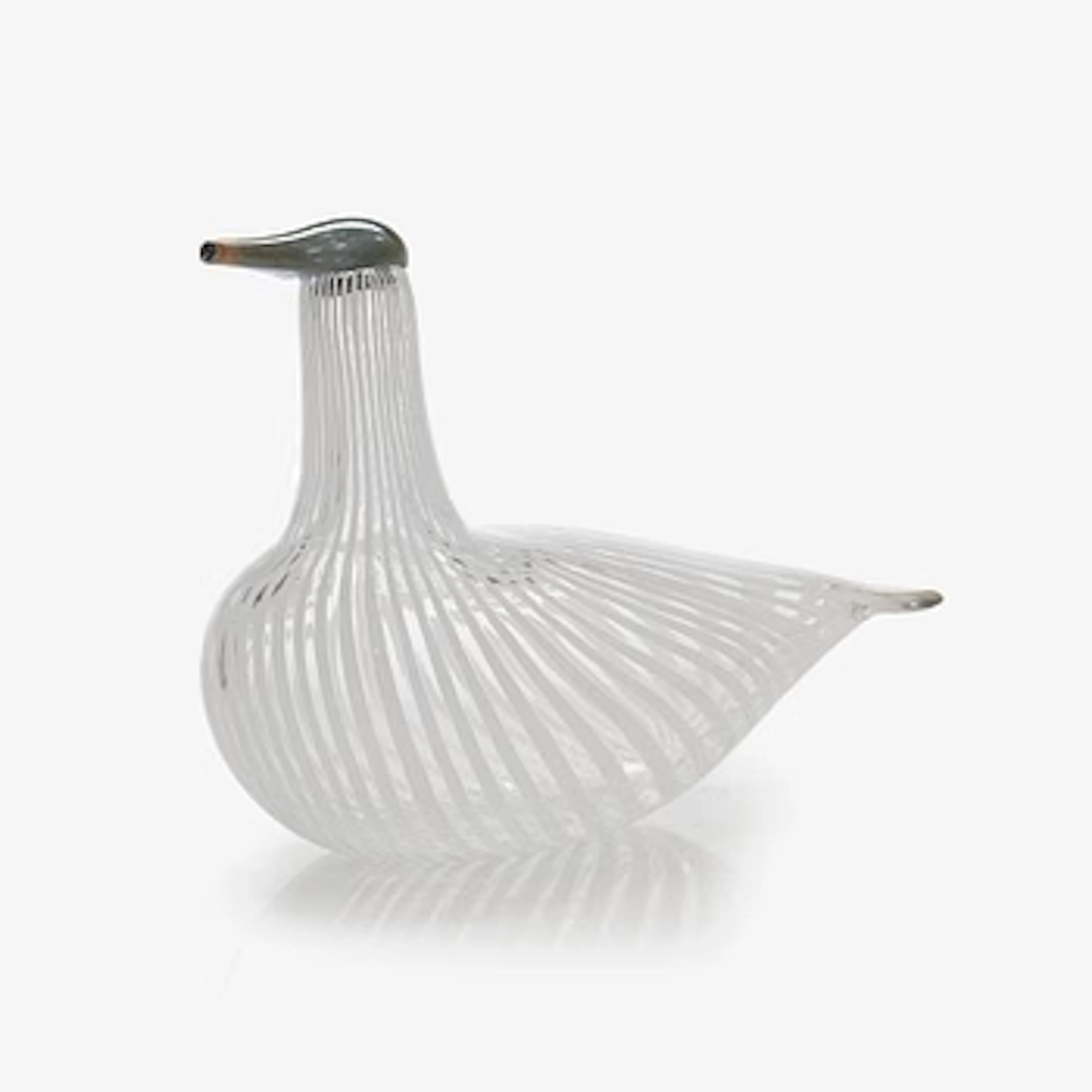 Oiva Toikka, a 'Scaup duck of Finland' glass bird, signed Suomen sotka