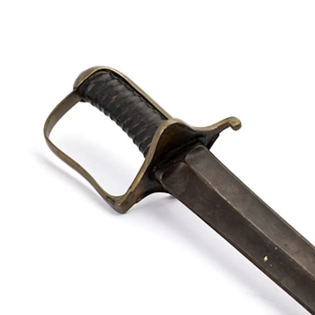 Sabelbajonett för fältjägarstudsare, 1800-tal.