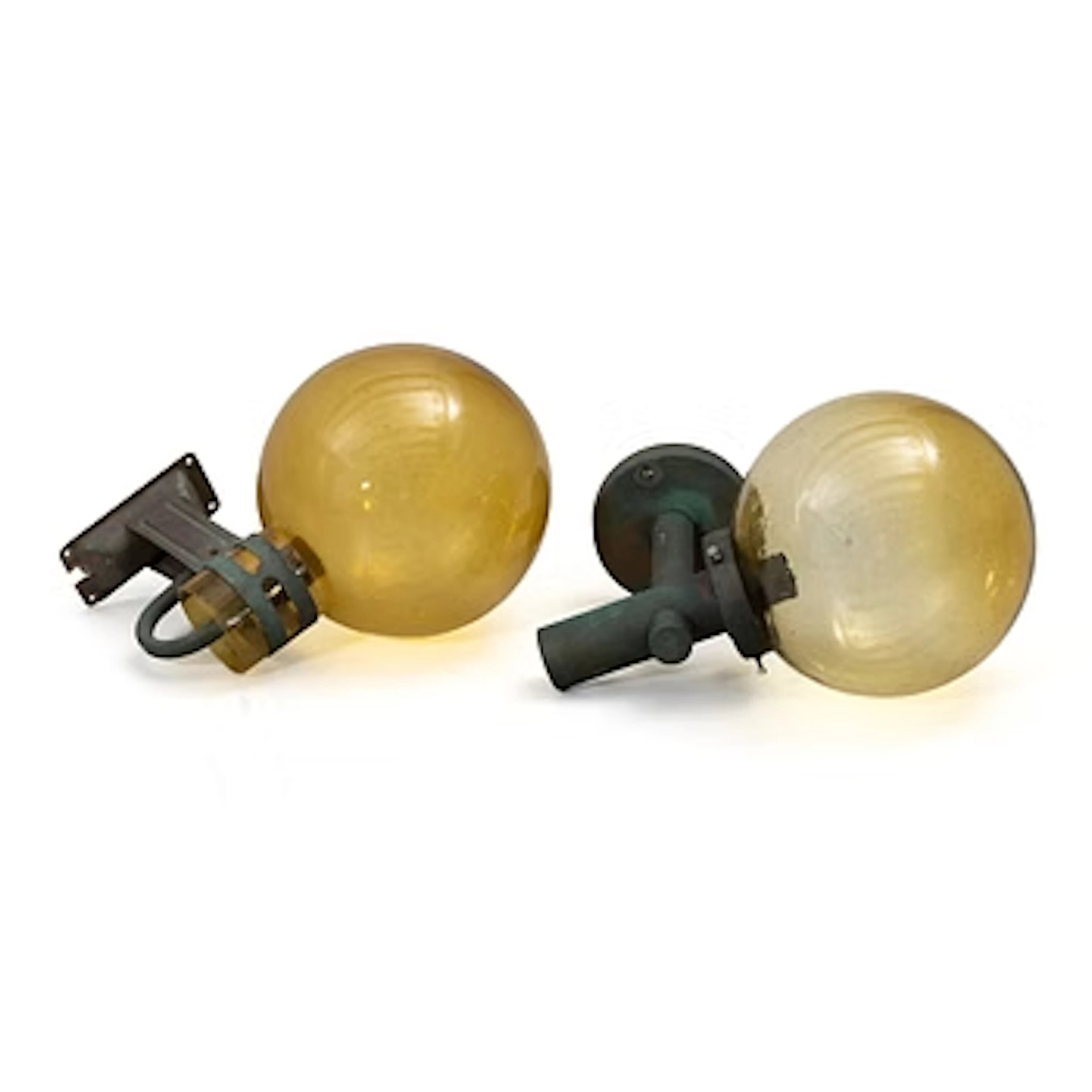 Outdoor lanterns, 2 pieces, one probably by Hans-Agne Jacobsson, latter