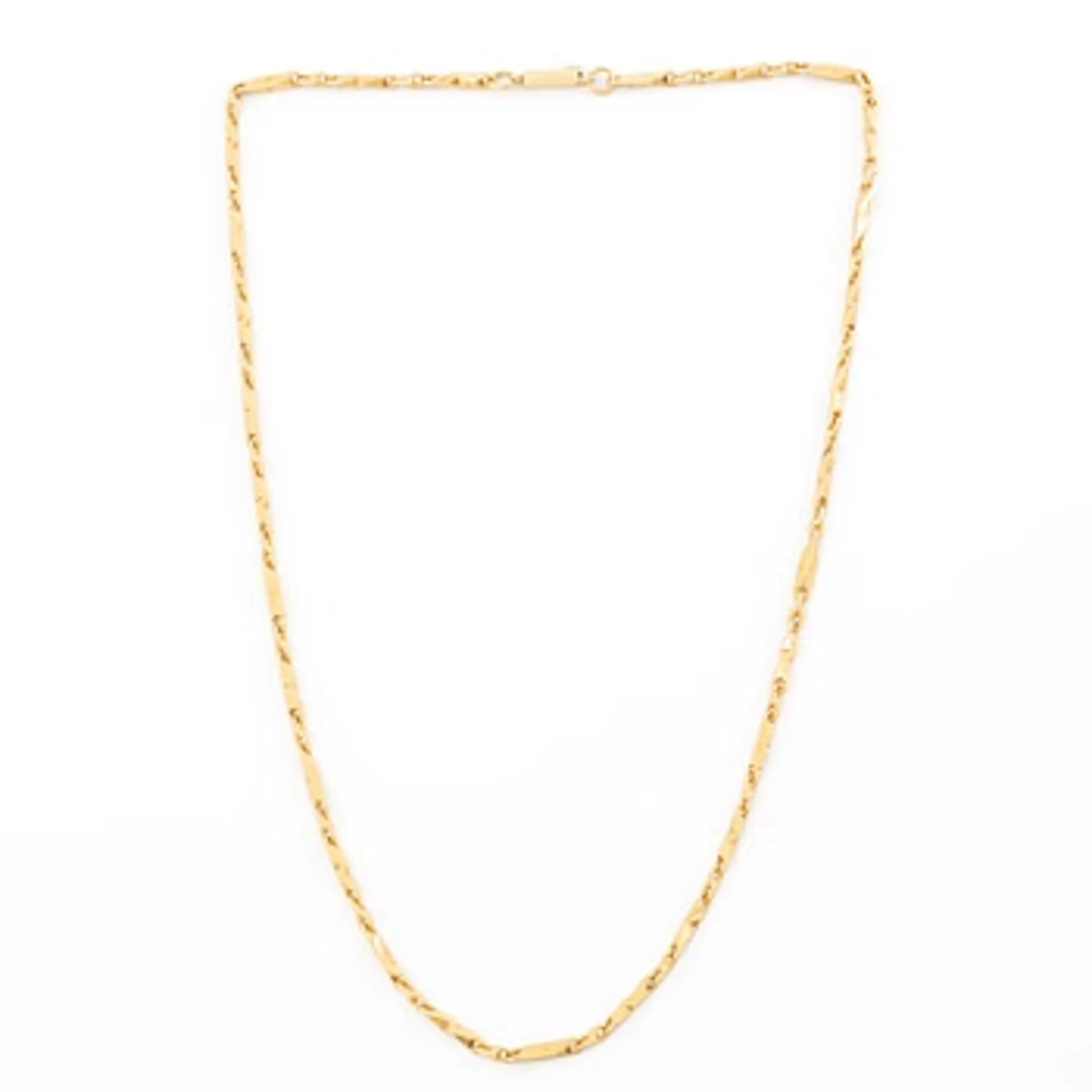 Necklace, 18K gold.