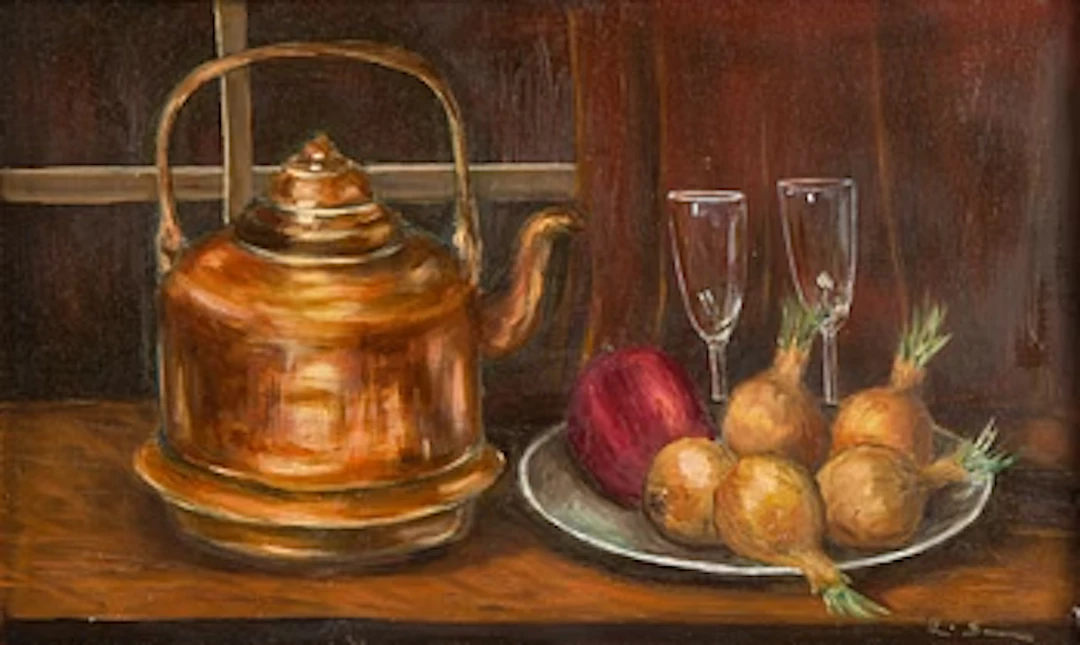 Heli Huotala, ‘Copper pan’.
