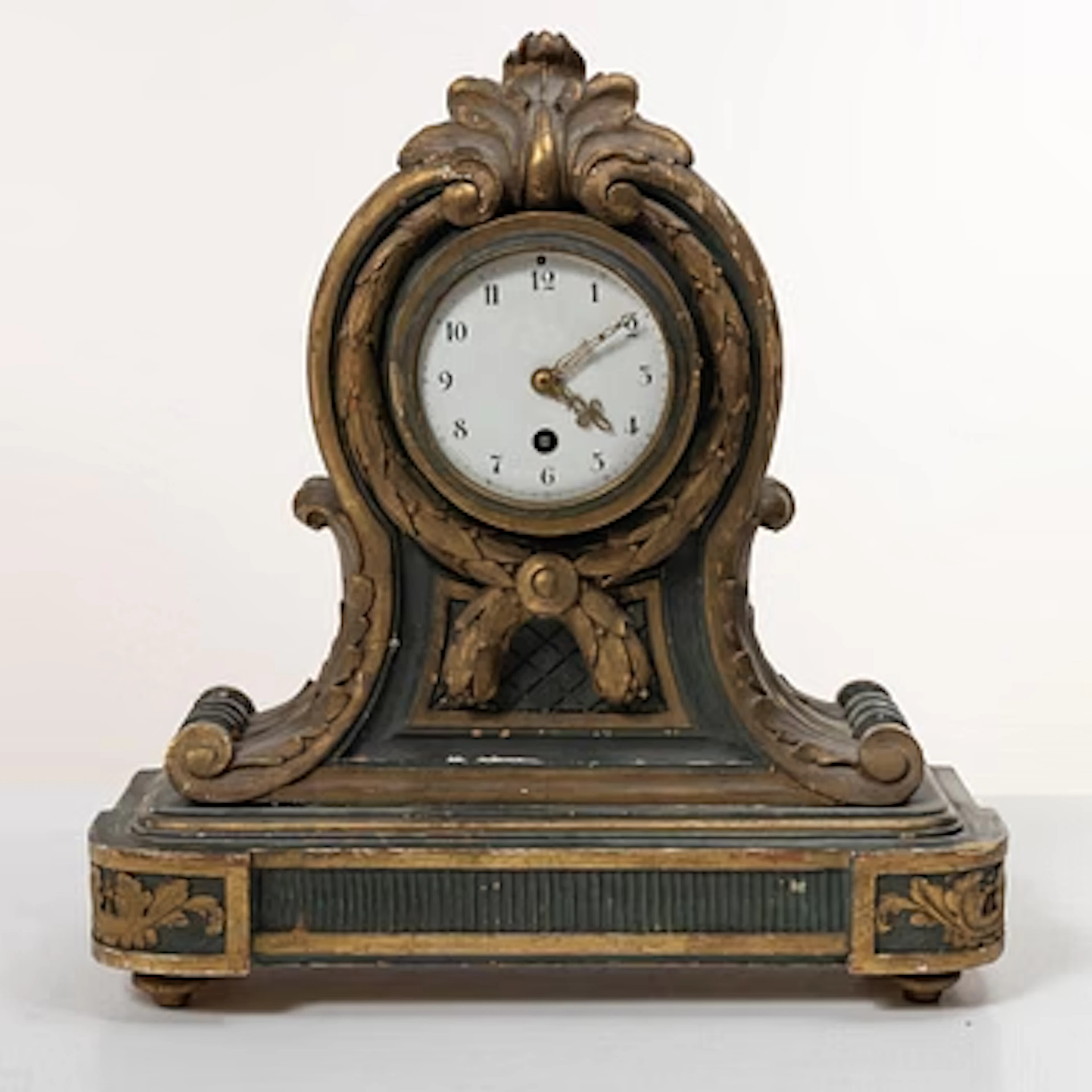 Table clock, 19th century.