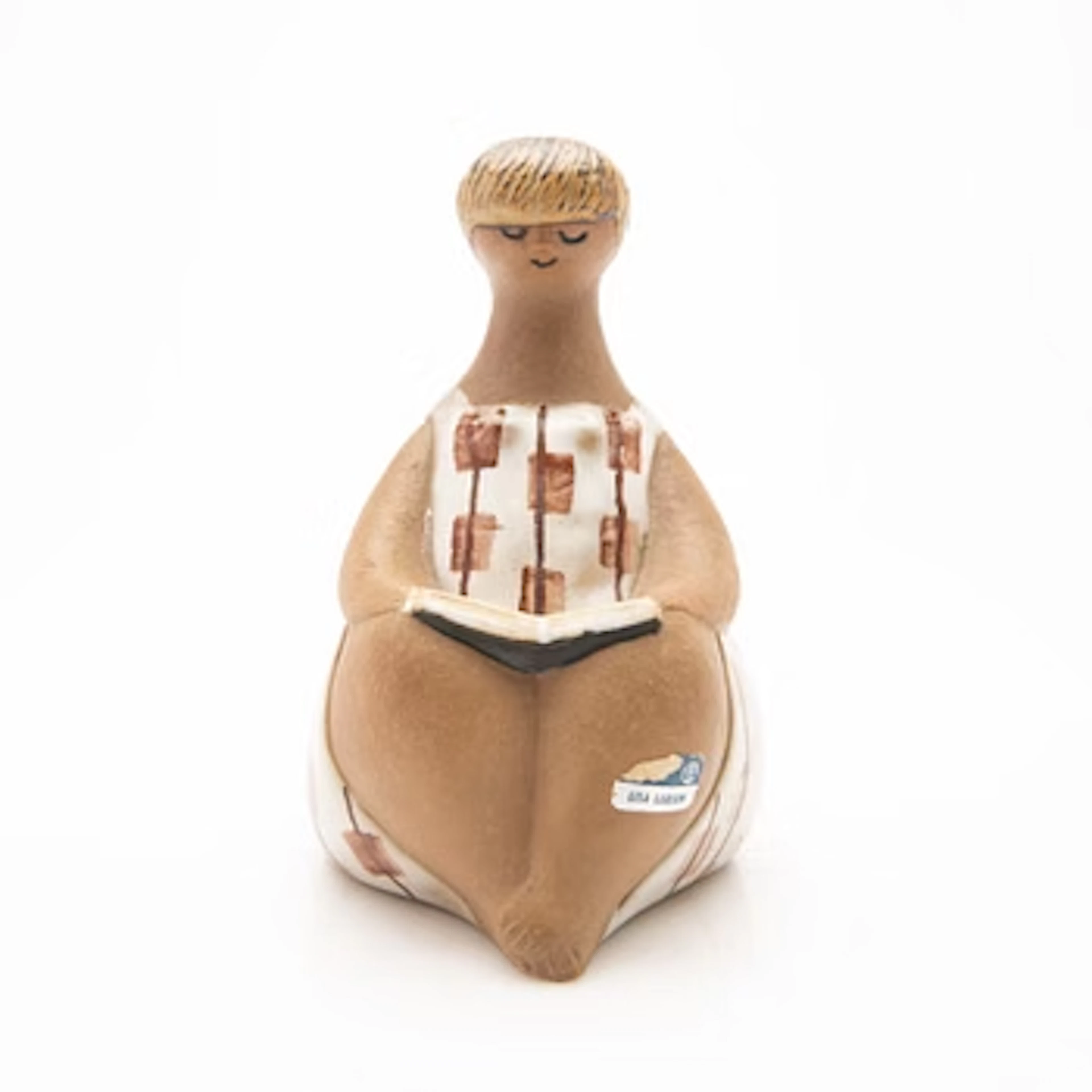 Lisa Larson, Figurine, stoneware, “Charlotta” from the “ABC-flickor”