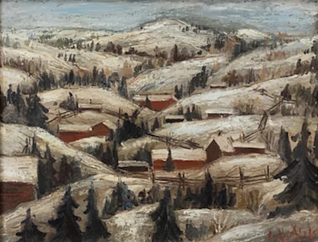 Carl Josef Alexandersson, "Senvinter".