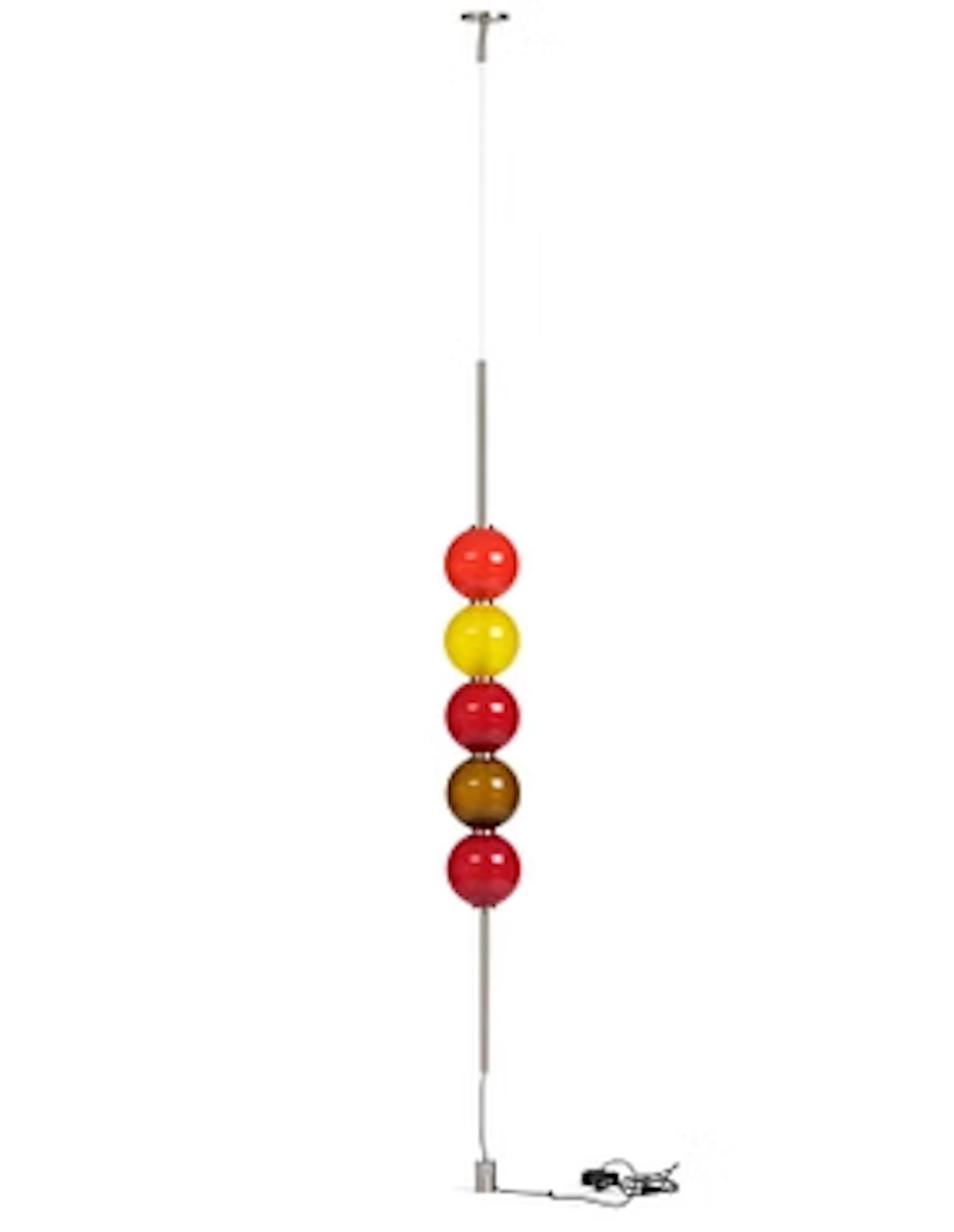 Philip Baldwin & Monica Guggisberg, an “Abaco” suspension light, Venini