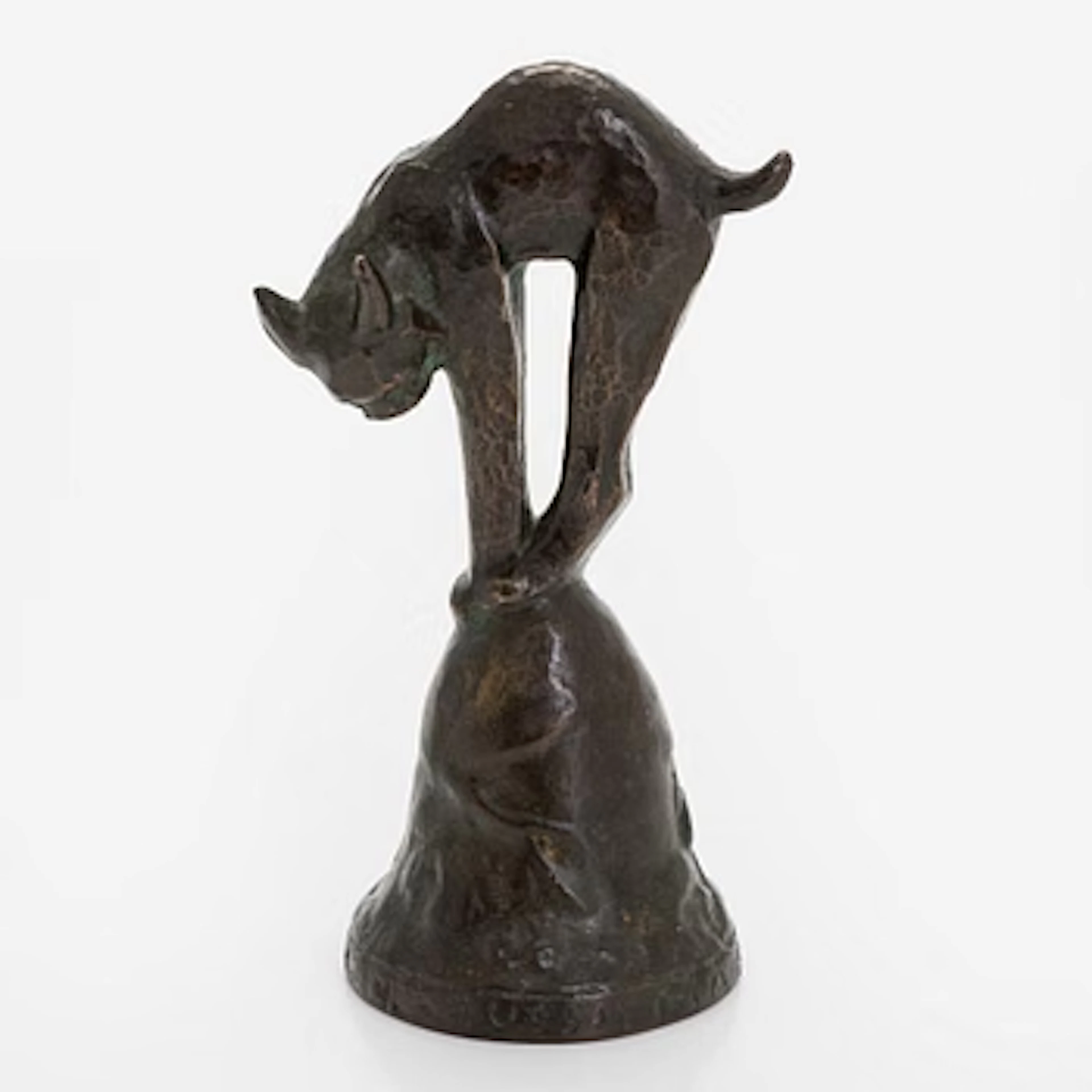 Jussi Mäntynen, Lynx on a counter bell.