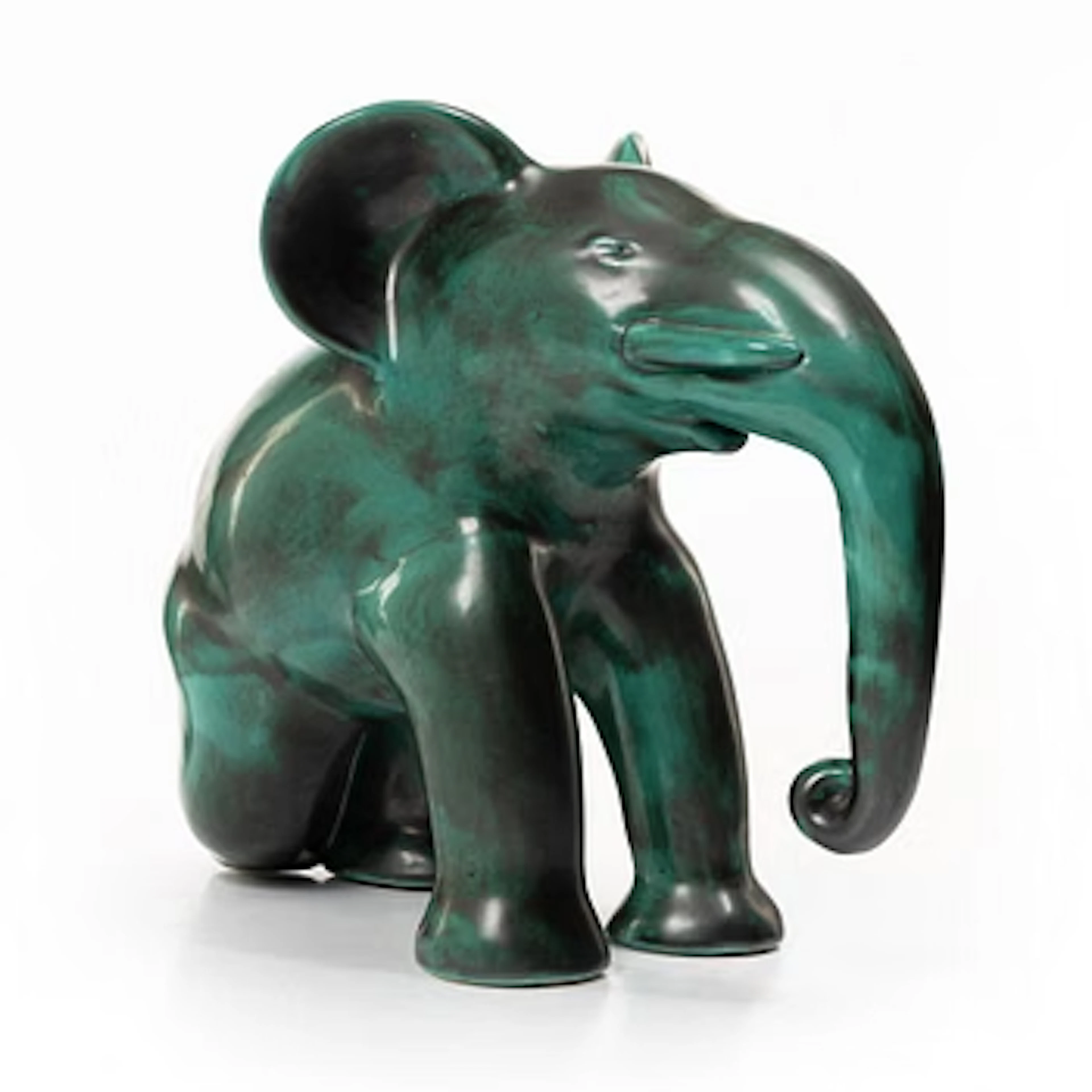 Allan Ebeling, An earthanwear elephant, Upsala-Ekeby.
