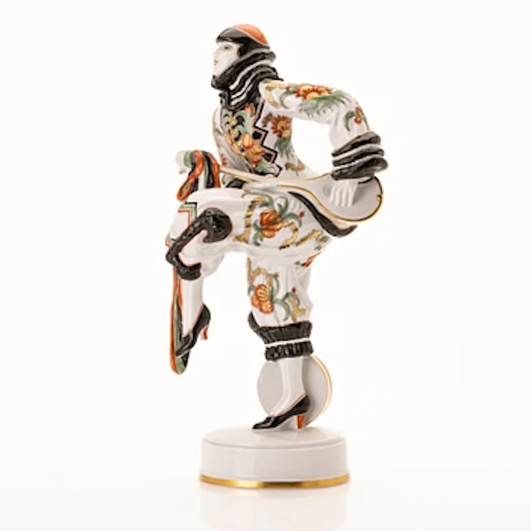 Constantin Holzer-Defanti, Figurine, “Lustiger March/Lena Amsel”, Rosenthal.