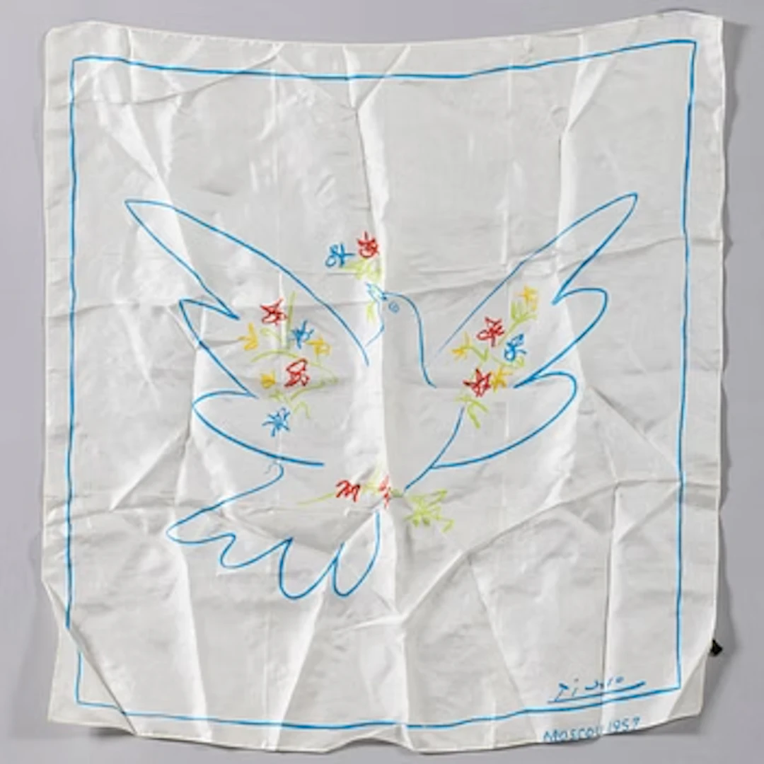 Pablo Picasso, Scarf, Moscow, 1957.