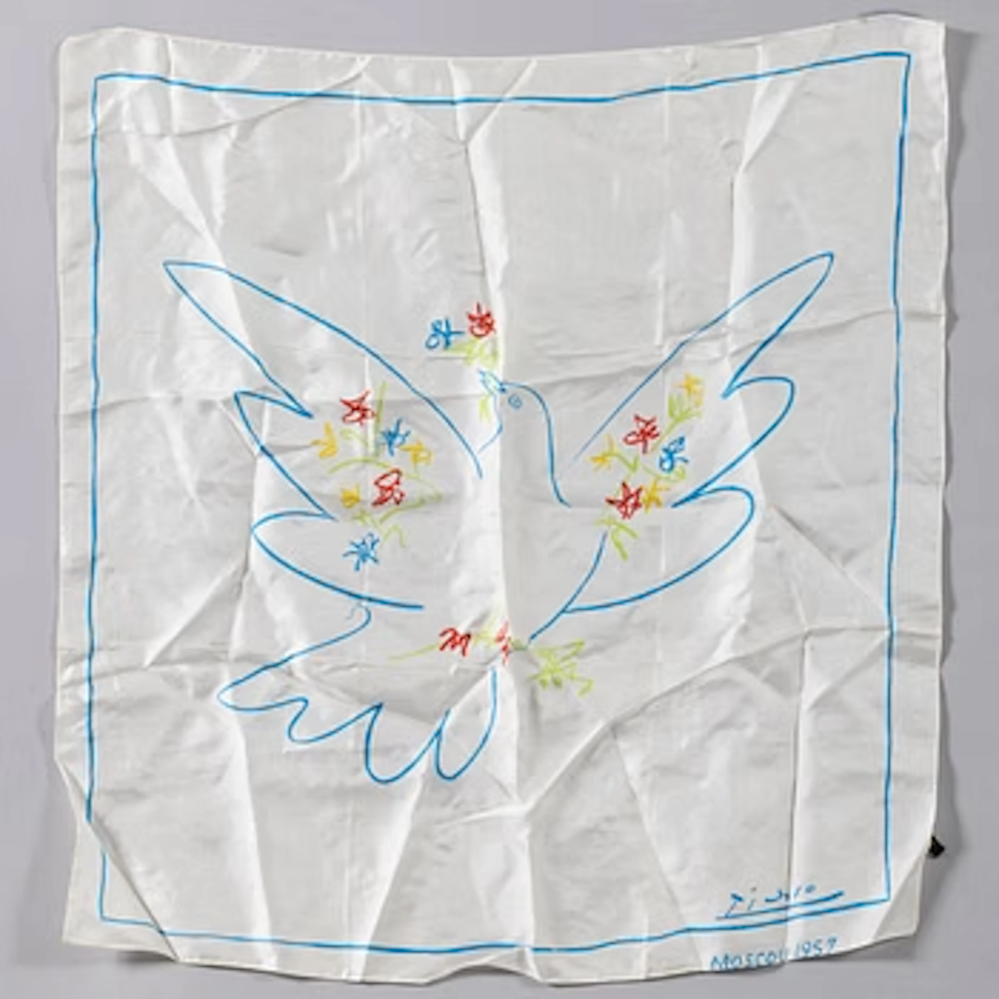 Pablo Picasso, Scarf, Moscow, 1957.