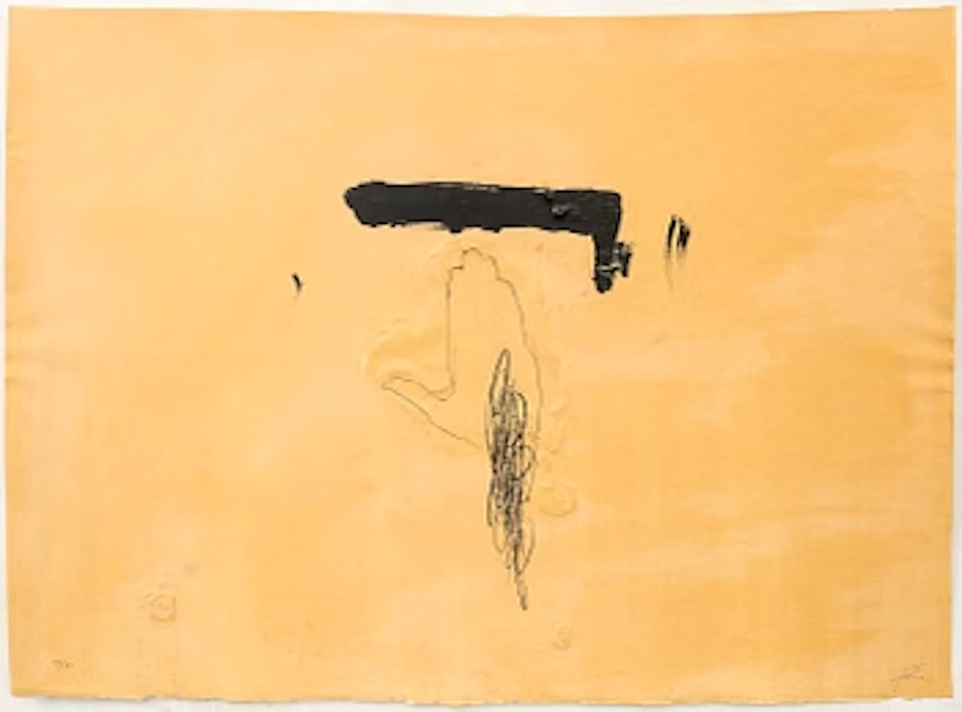 Antoni Tàpies, "The hand".