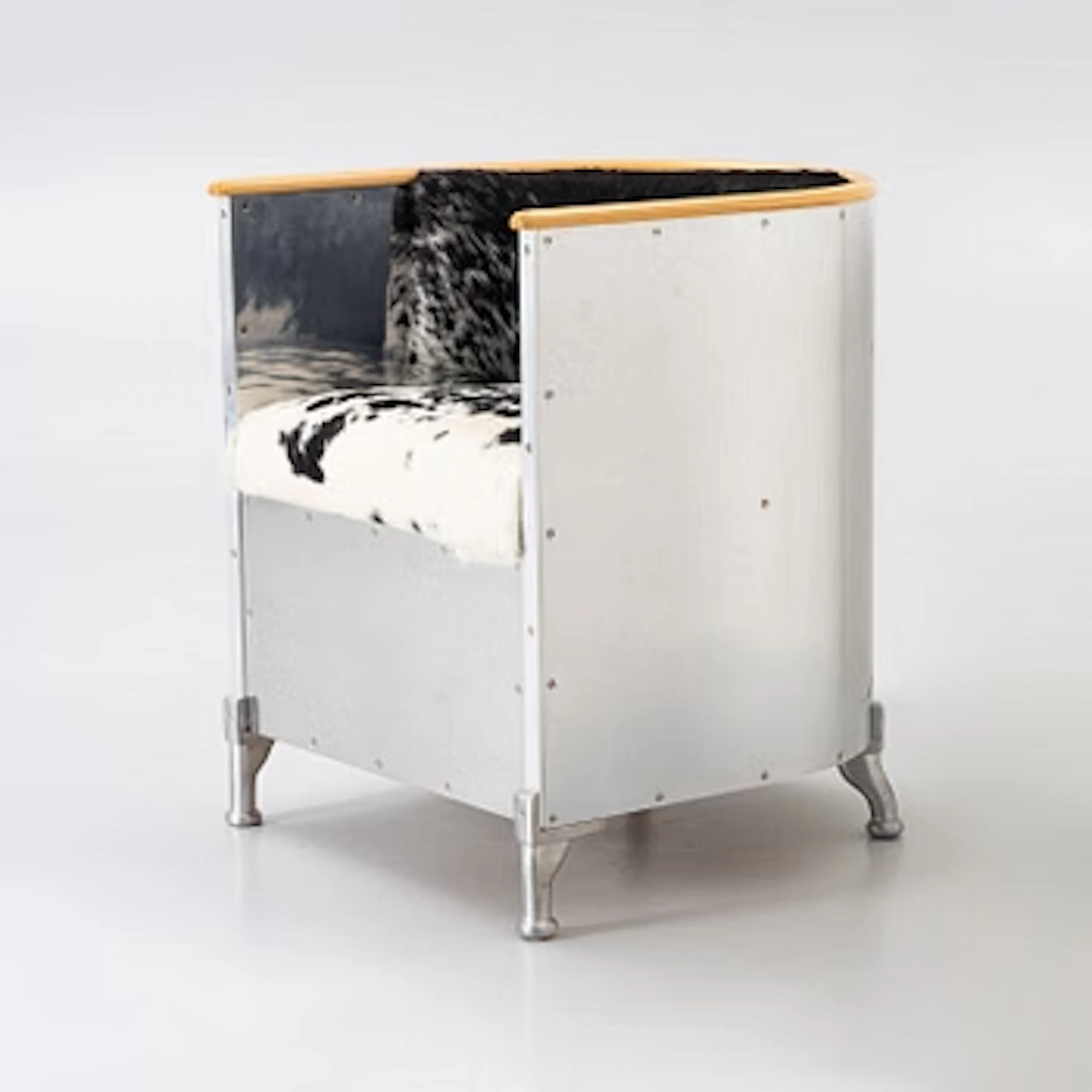 Mats Theselius, Armchair, “Aluminiumfåtölj”, Källemo.