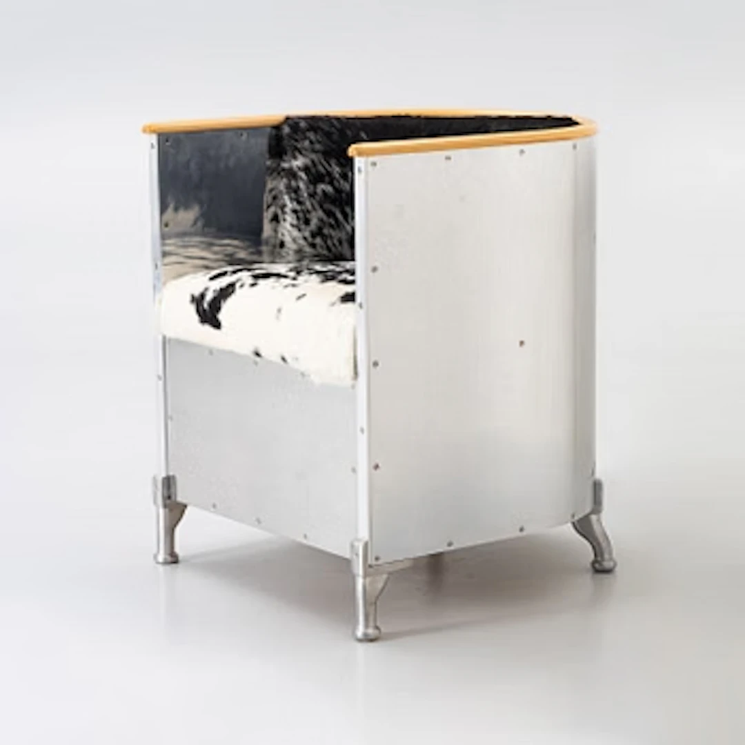 Mats Theselius, Armchair, “Aluminiumfåtölj”, Källemo.