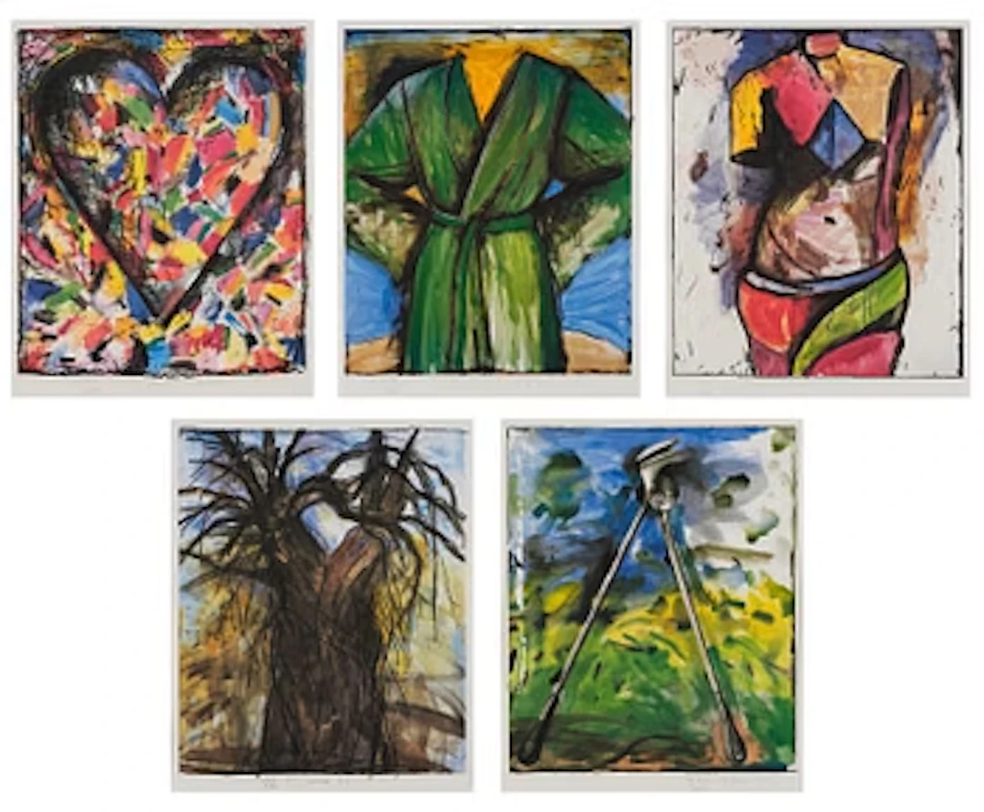 Jim Dine, "The Astra set".