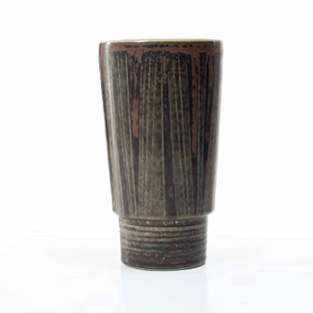 Carl-Harry Stålhane, A stoneware vase, Rörstrand, 1961.