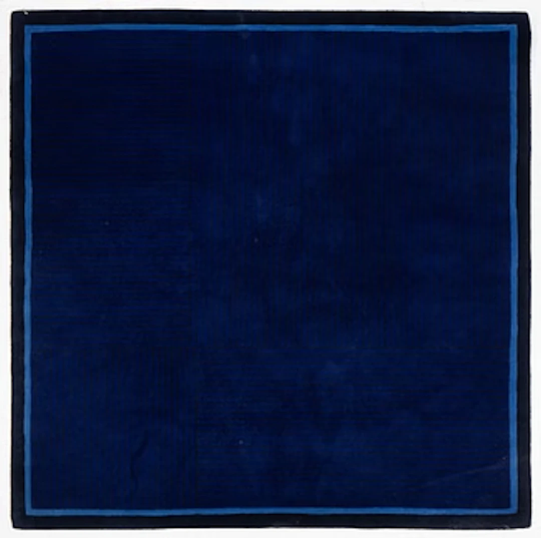 Hertha Bengtson, a tufted carpet, Kinnasand, c. 210 x 210 cm.