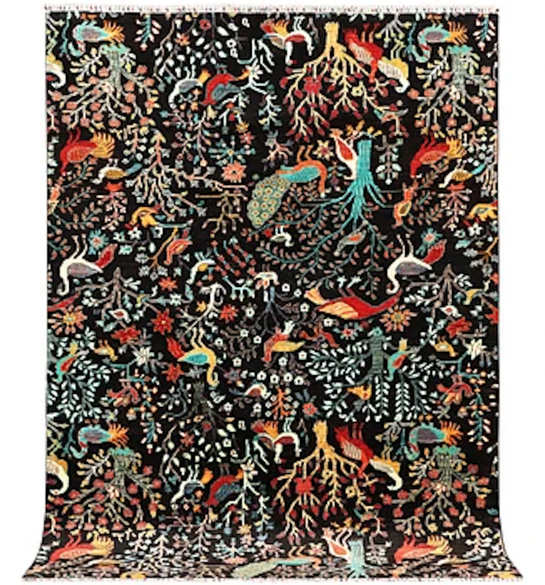 A Ziglar Ariana carpet, c. 297 x 203 cm.