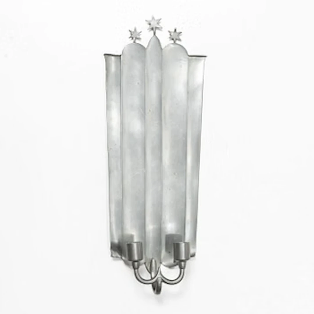 Edvin Ollers, Wall light, pewter, Schreuder & Olsson, Stockholm, 1934.