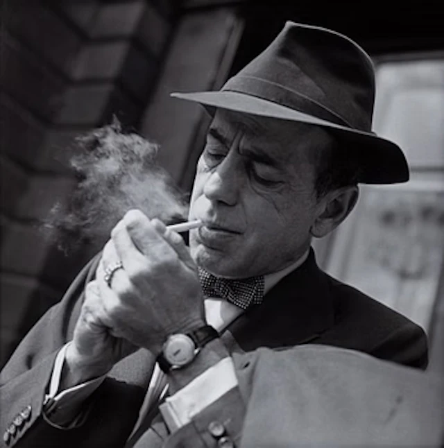 Per-Olow Anderson, 'Humphrey Bogart at Place de la Concorde, Paris, 1954'.