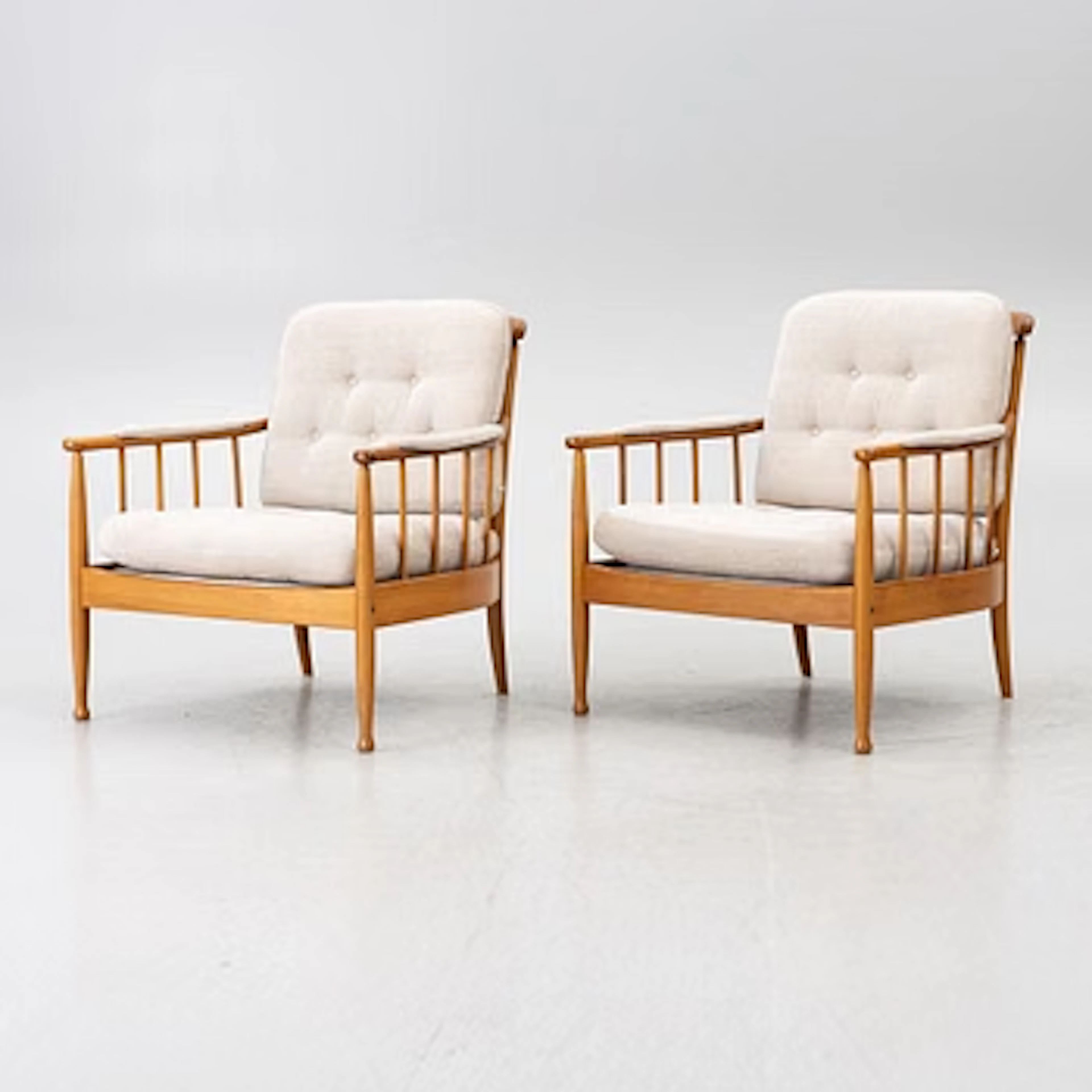 Kerstin Hörlin-Holmquist, A pair of armchairs, 'Skrindan', OPE möbler.