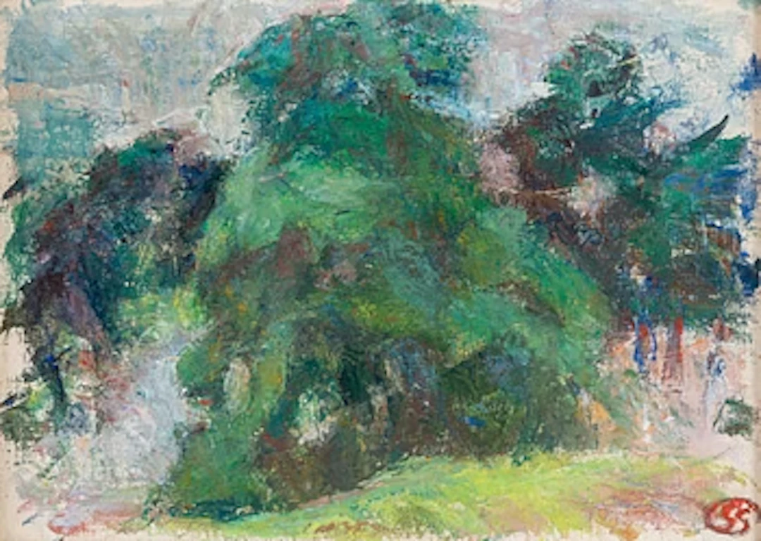 Sigrid Schauman, View from Töölönlahti.