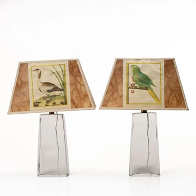 A pair of table lamps, mid-20th Century.