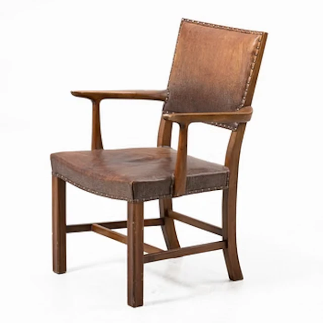 Armchair, possibly Denmark, mid-20th century.