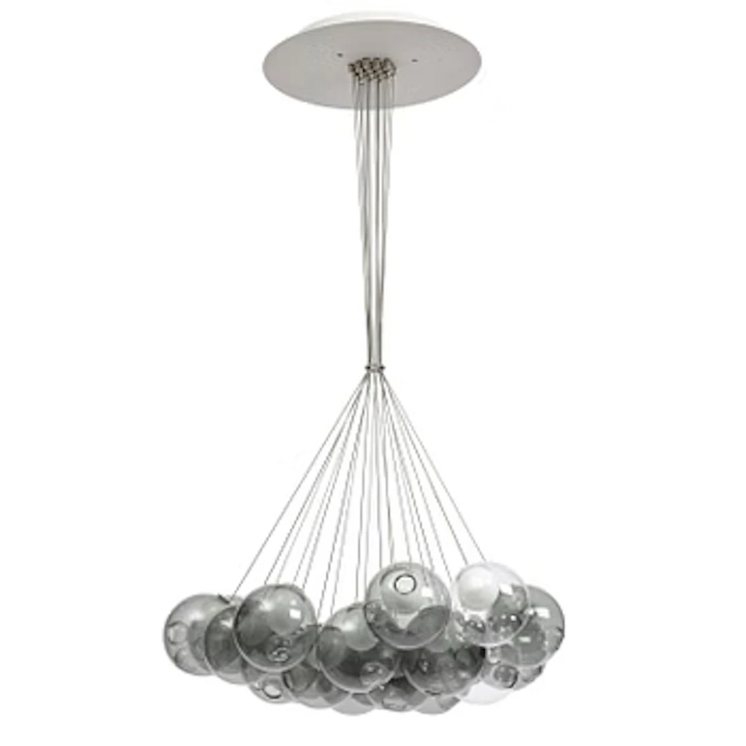 Omer Arbel, a “Cluster 28.19” ceiling lamp, Bocci, Italy, 2014.