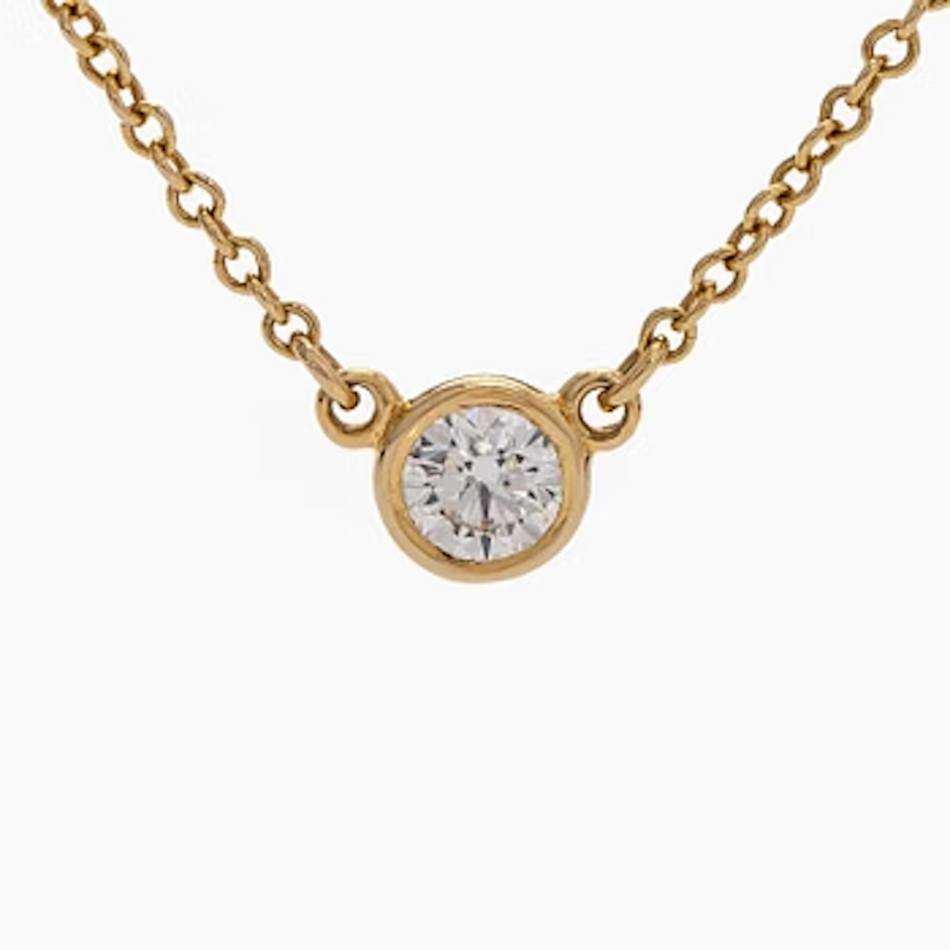 Tiffany & Co, Elsa Peretti, an 18K gold 'Diamonds by the Yard' necklace