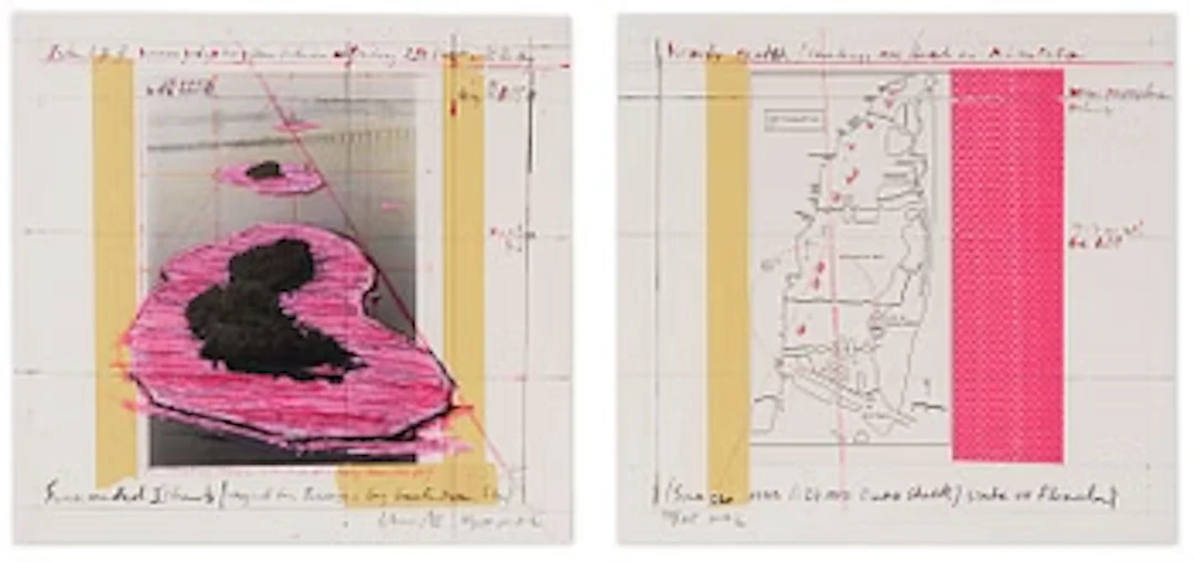 Christo Vladimirov Javacheff, "Surrounded Islands, Project for Biscayne