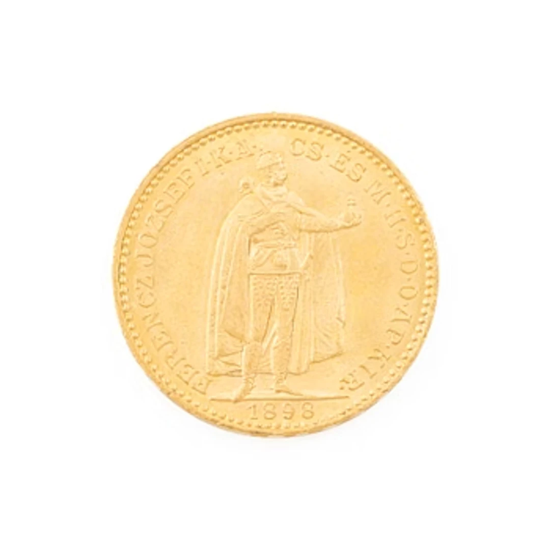 Gold coin, Hungary, 20 Korona, 1898.