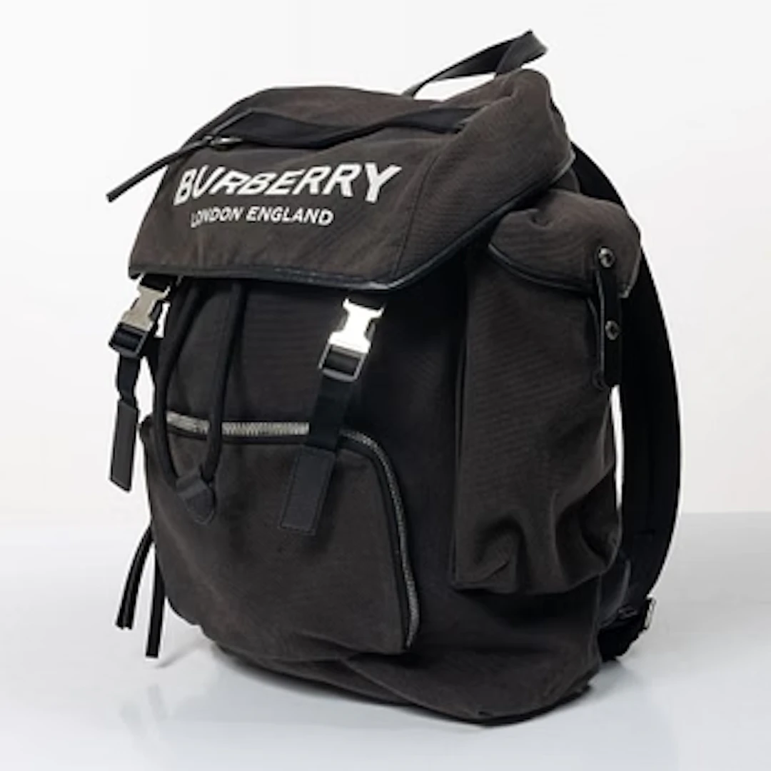 Burberry, backpack.