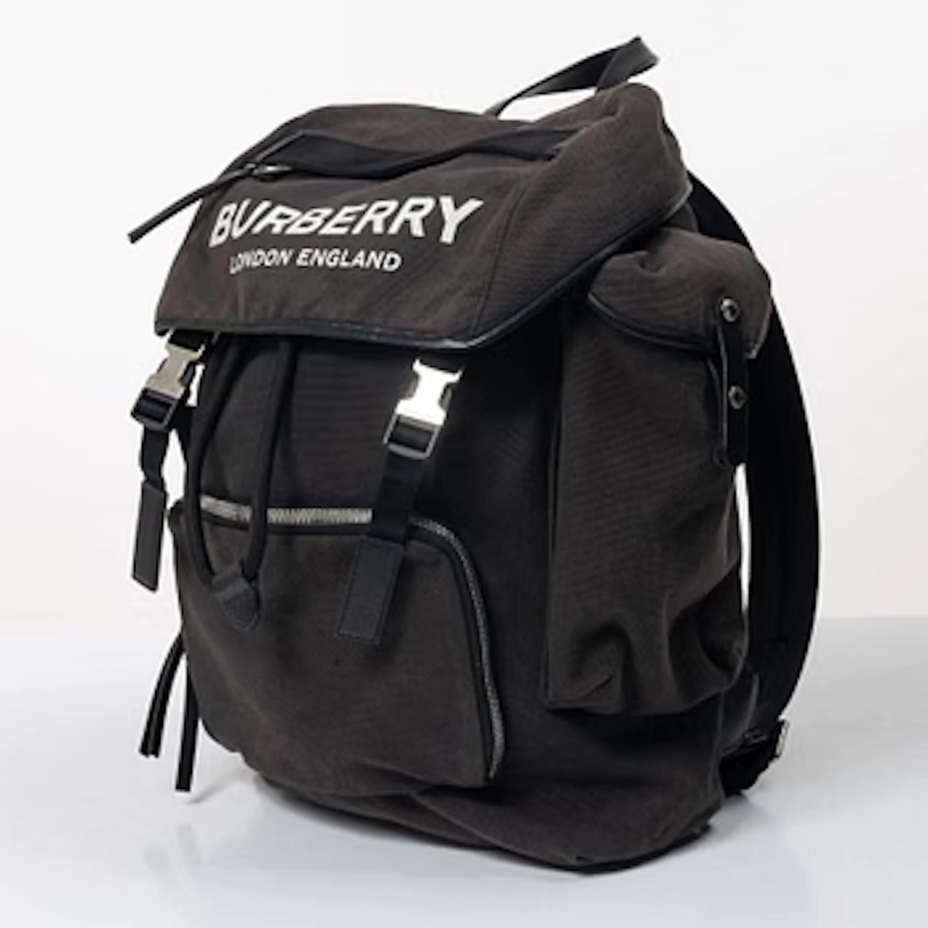 Burberry, backpack.