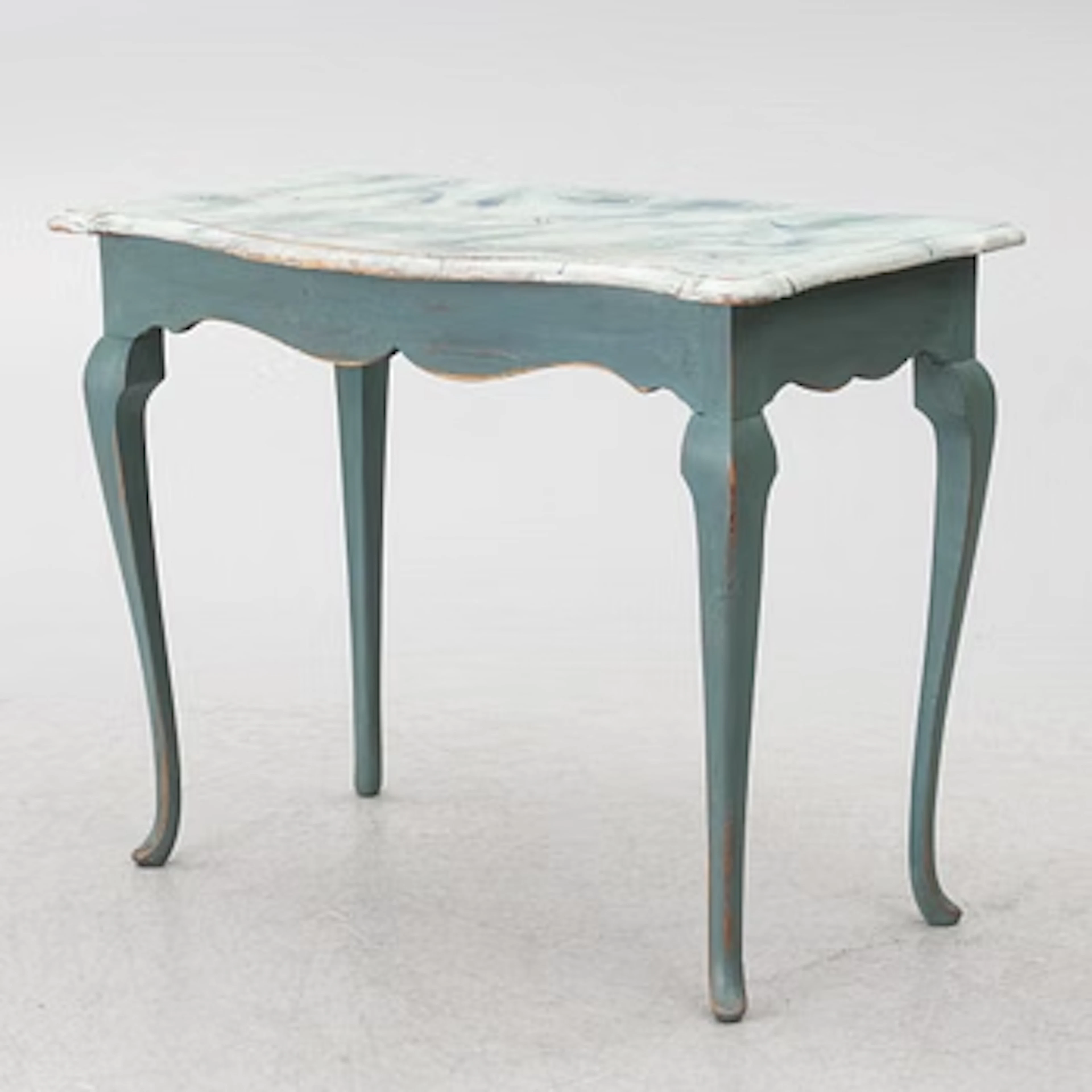 Console table, Sweden, latter part of the 18th century, Rococo.