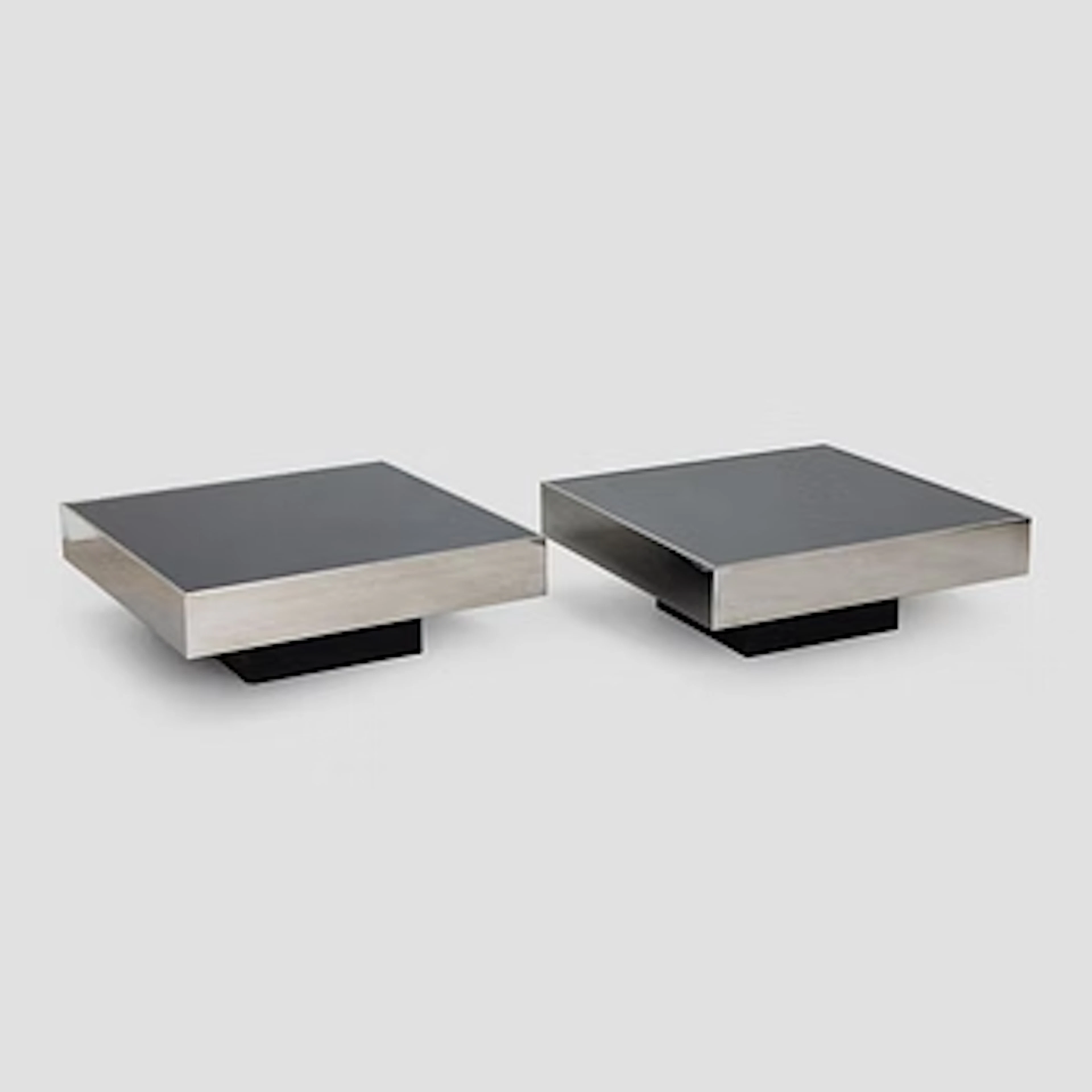 A pair of coffee tables, 2000s.