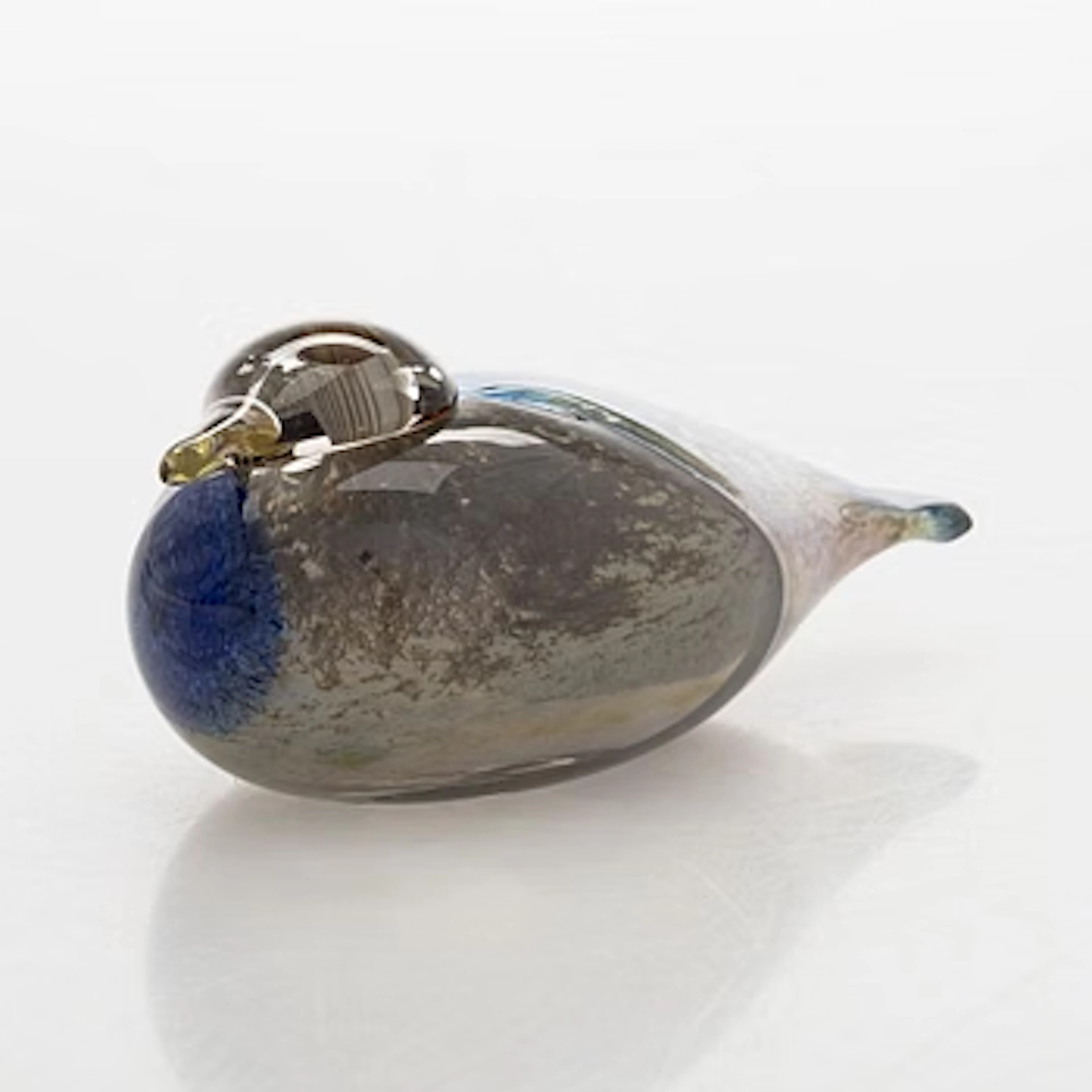 Oiva Toikka, Glass bird, signed Oiva Toikka Nuutajärvi Notsjö Turun