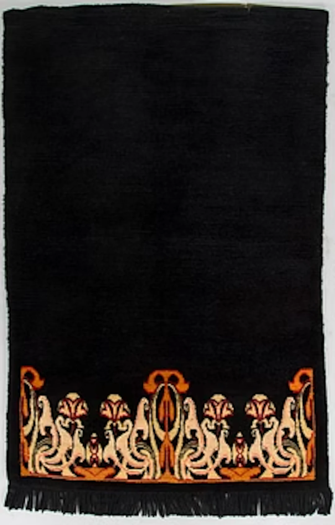 Sleigh rug / carriage rug, early 20th century. Ca 175 x 115 cm.