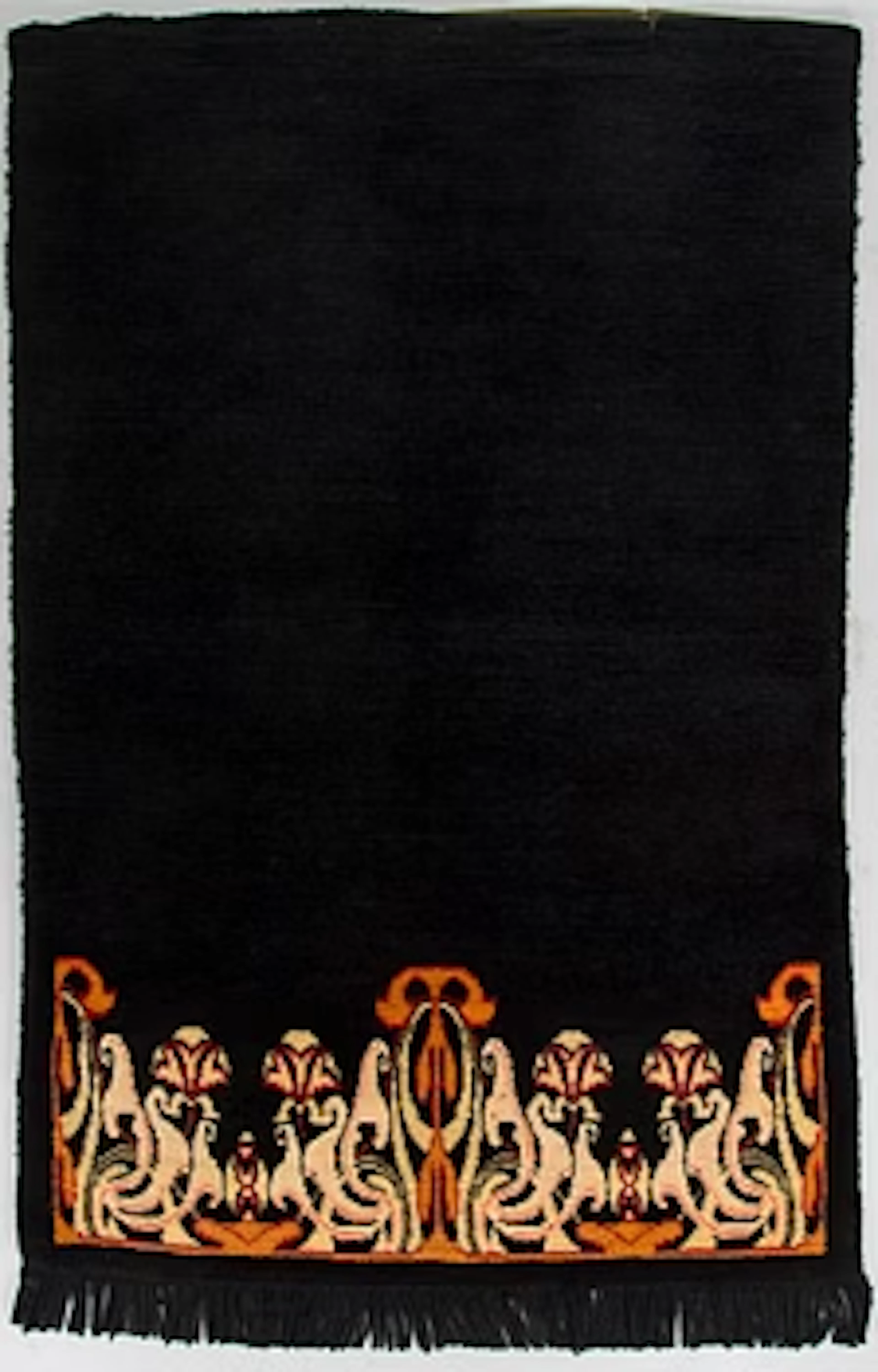 Sleigh rug / carriage rug, early 20th century. Ca 175 x 115 cm.