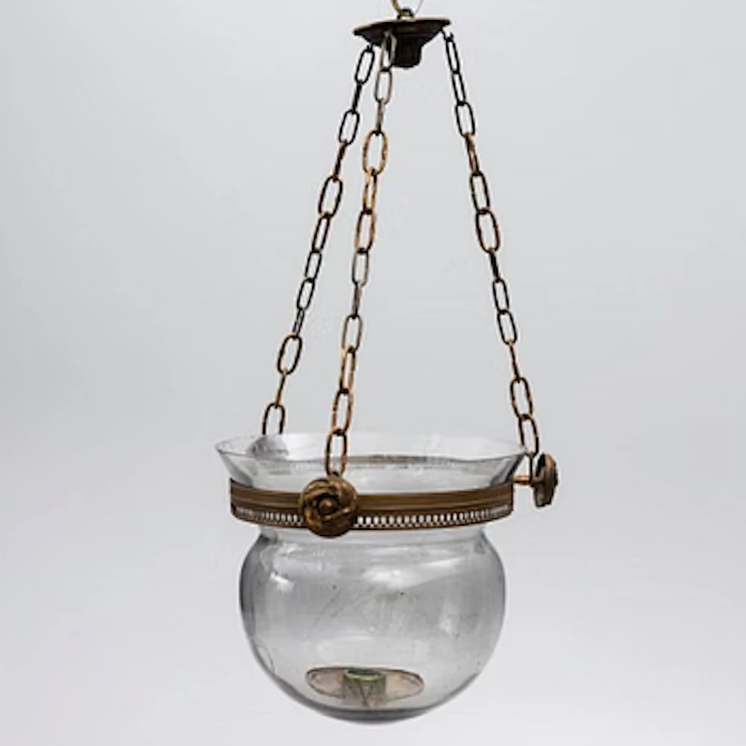 A lantern, aorund 1900.