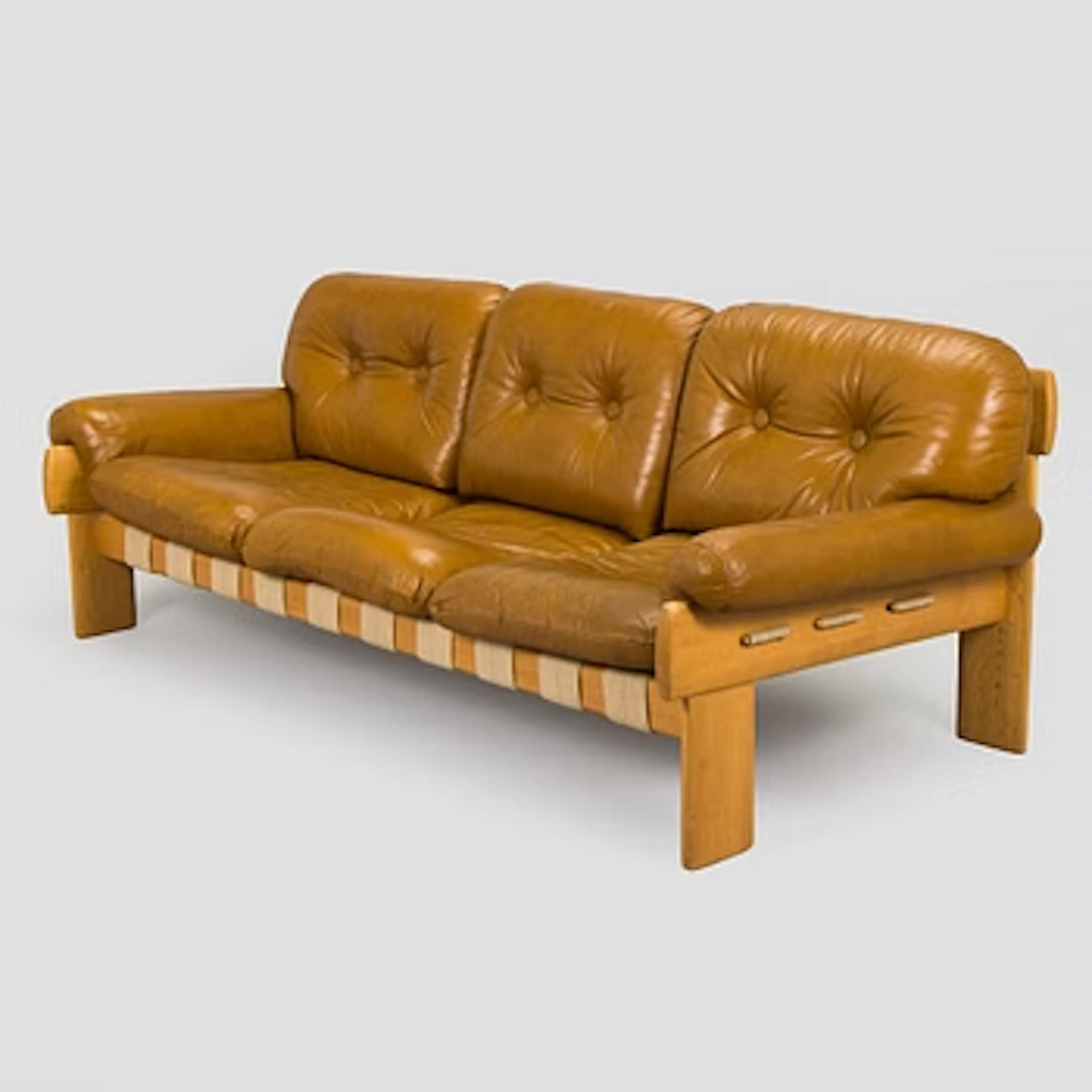 Esko Pajamies, A 1970's 'Africa' sofa for Asko, Finland.