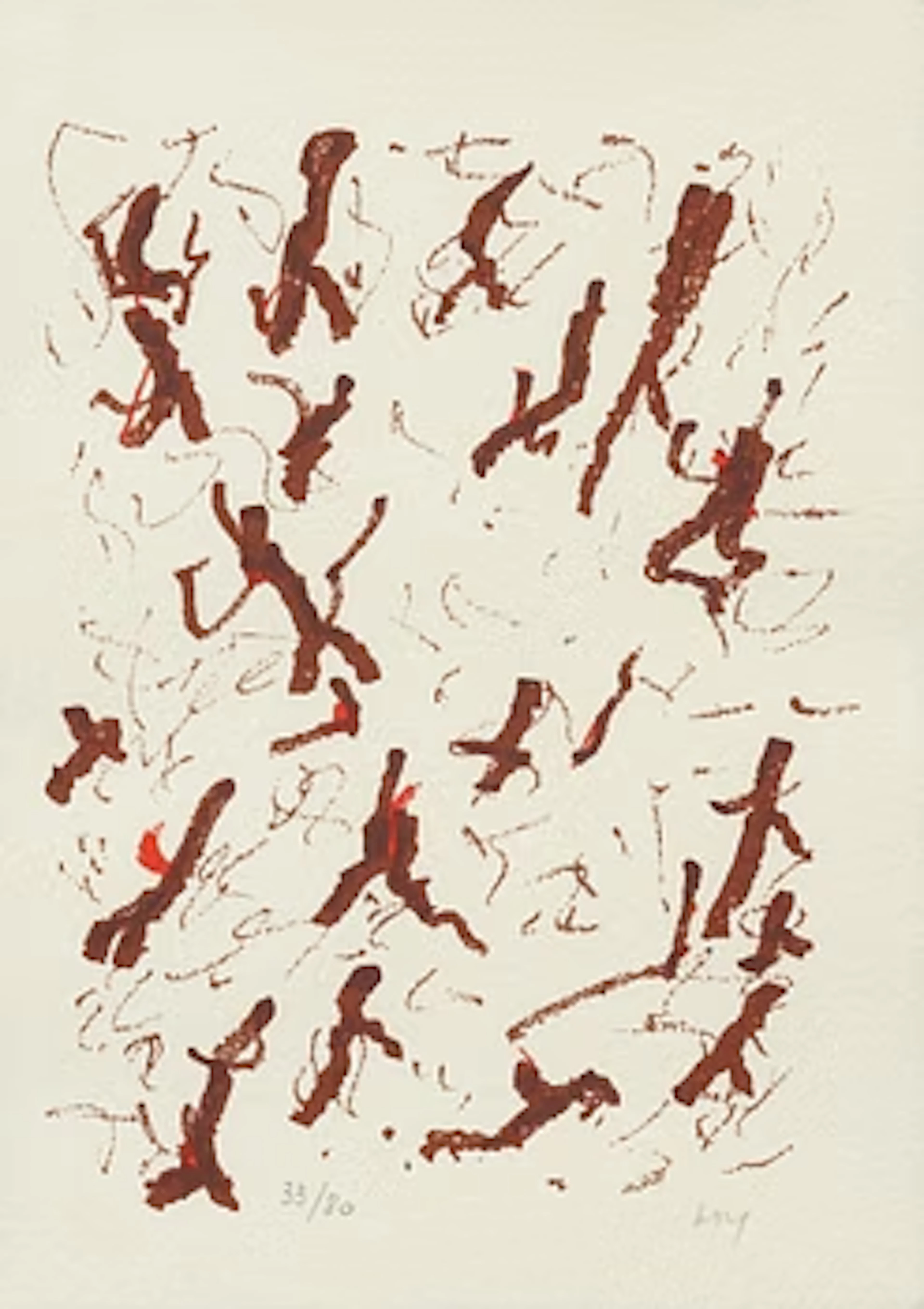 Henri Michaux, Untitled.
