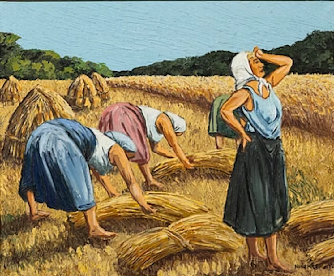 Boris Ninemae, "In the August Heat".