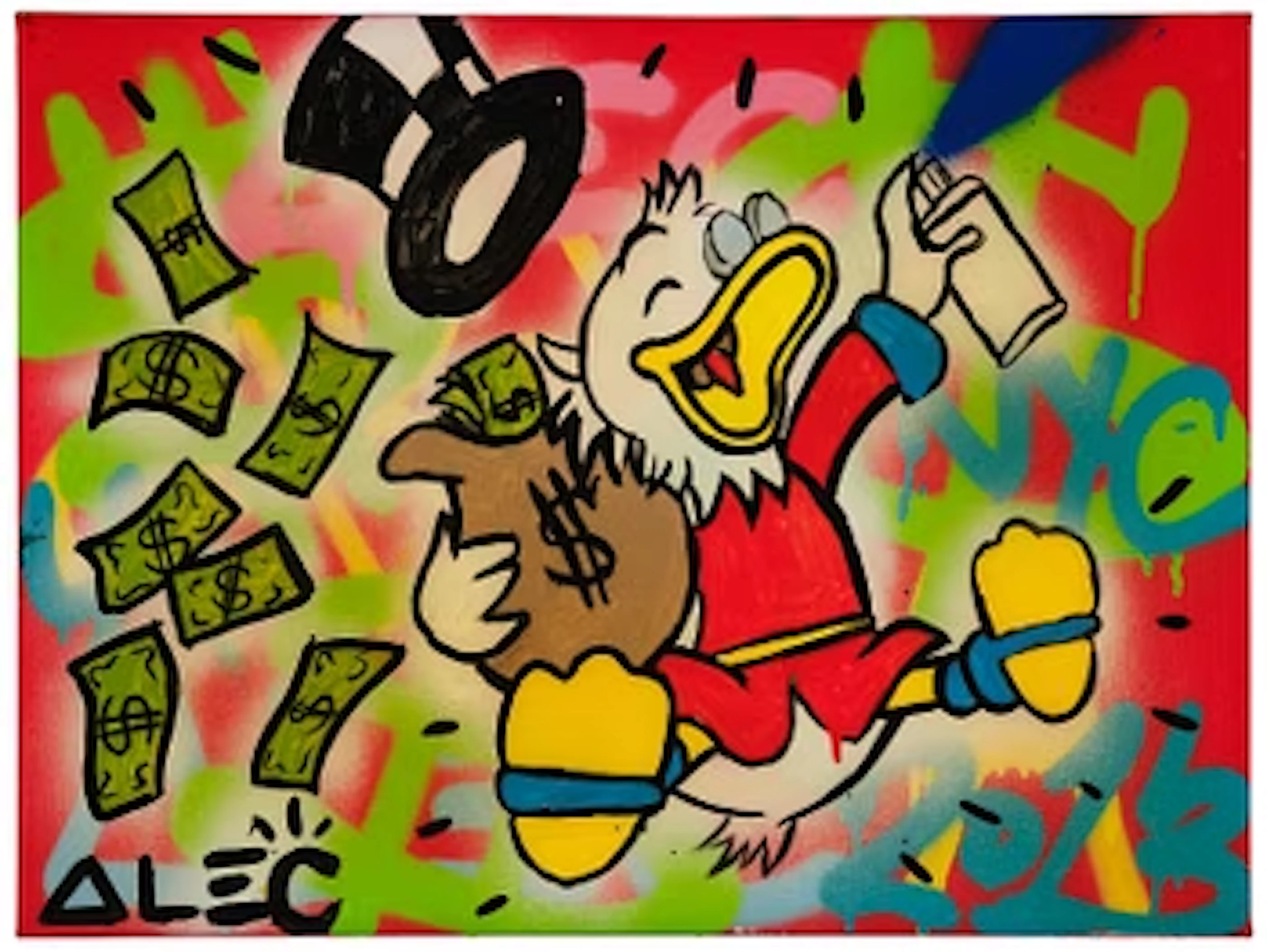 Alec Monopoly, "I win".