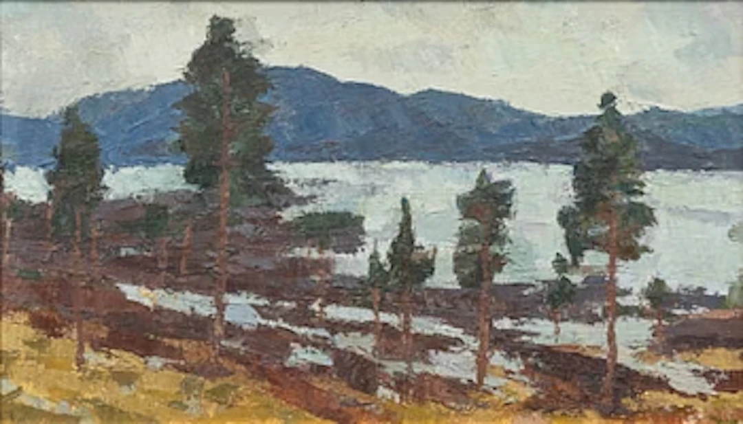 Hermann Talvik, Landscape.