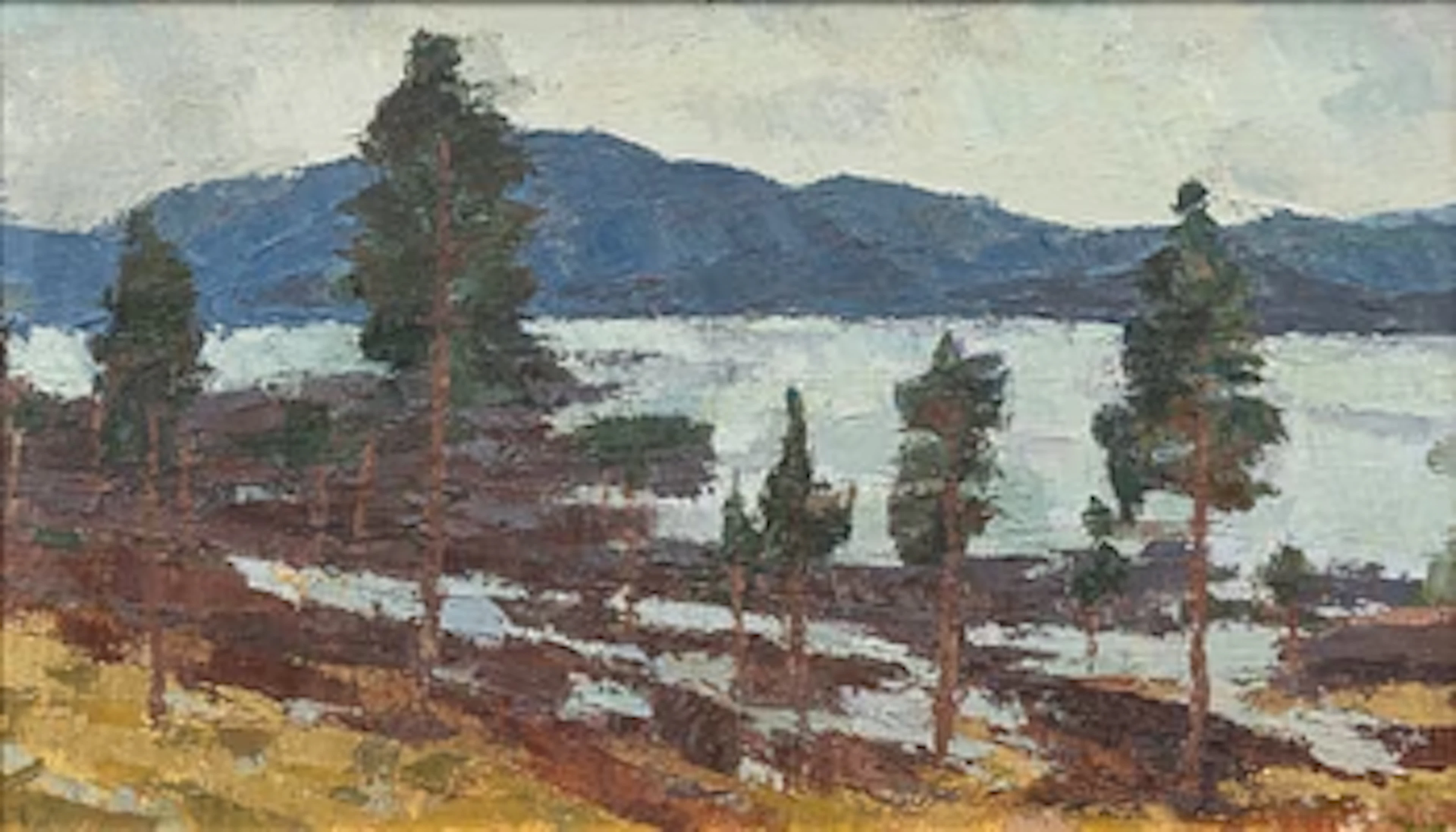Hermann Talvik, Landscape.