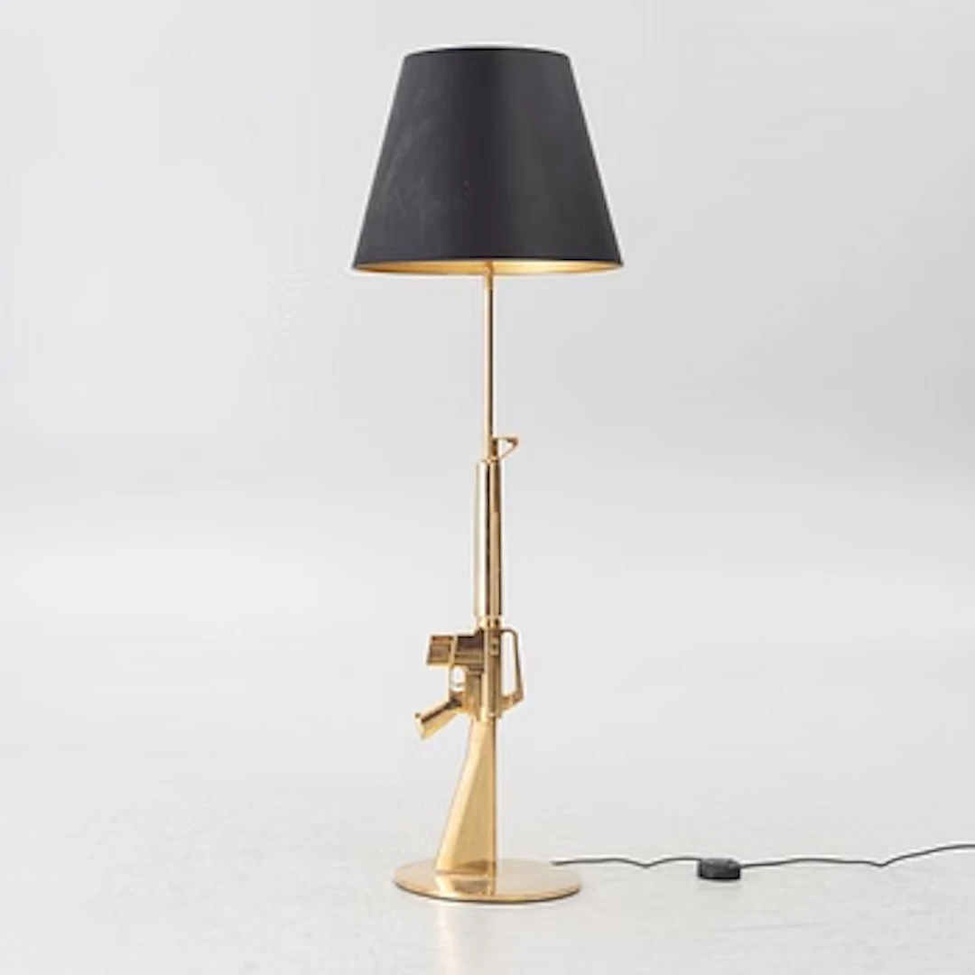 Philippe Starck, Floor lamp, “Lounge Gun M 16” for Flos, 2000s.