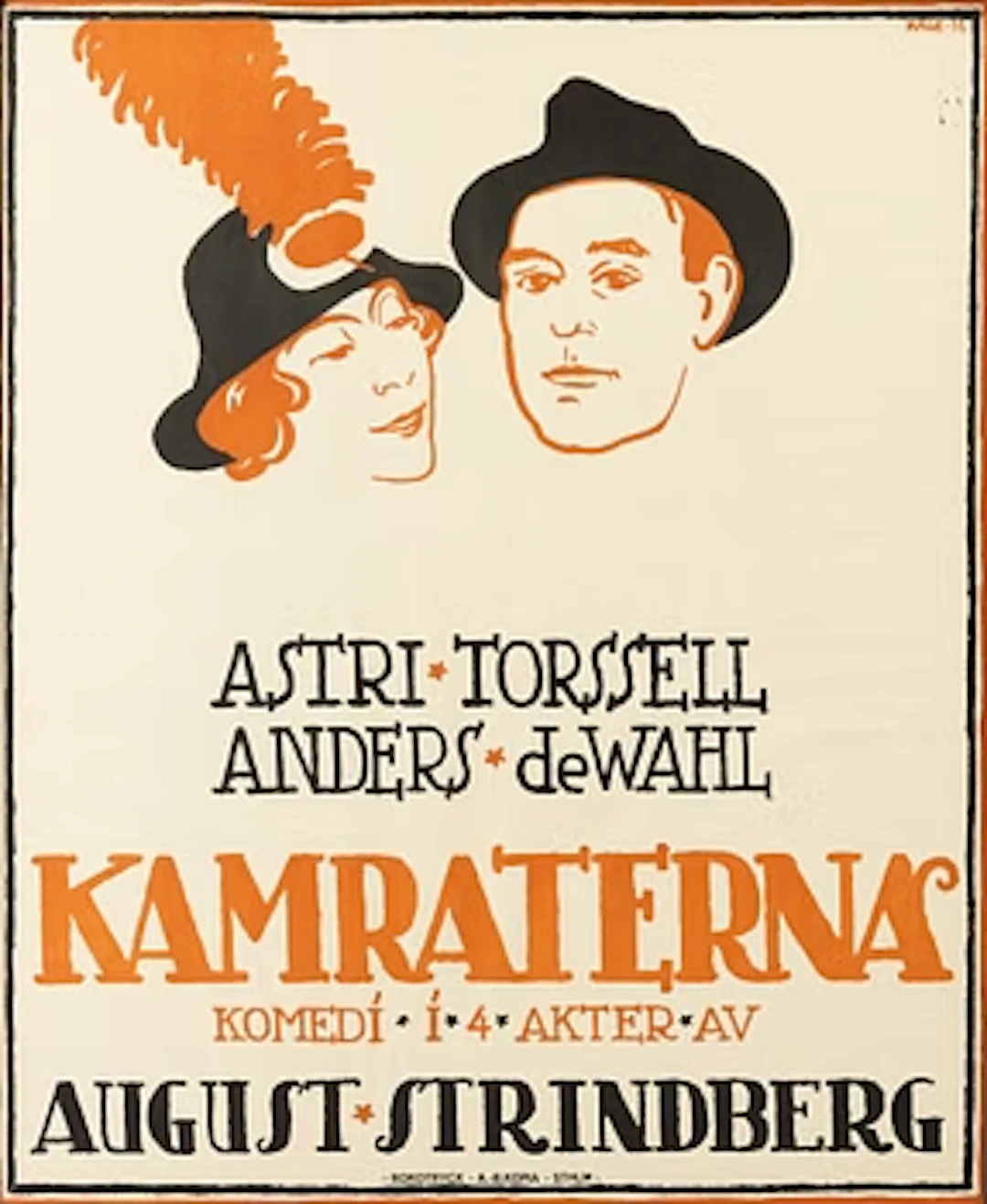 Wilhelm Kåge, 'Kamraterna'.