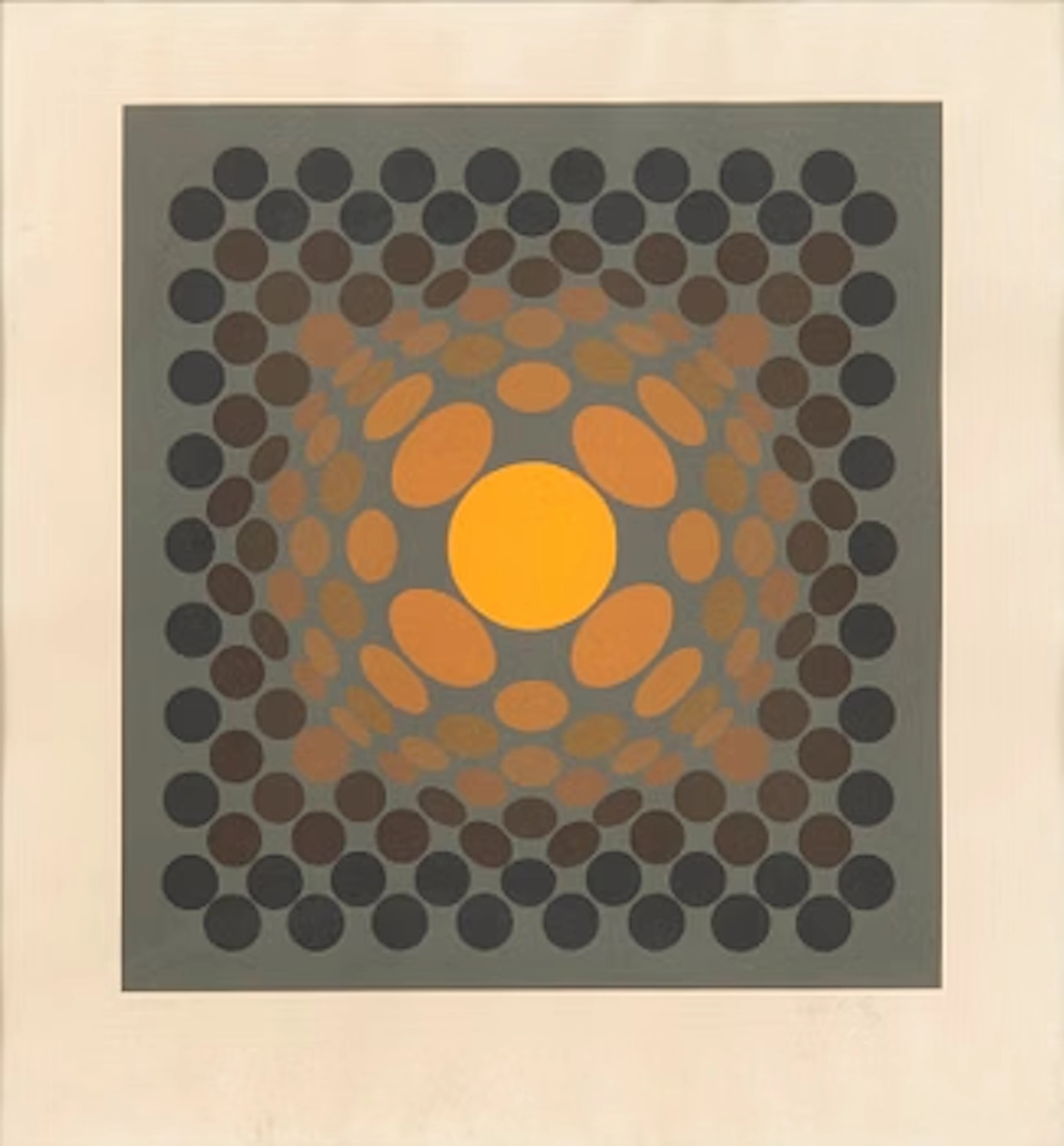 Victor Vasarely, Composition.