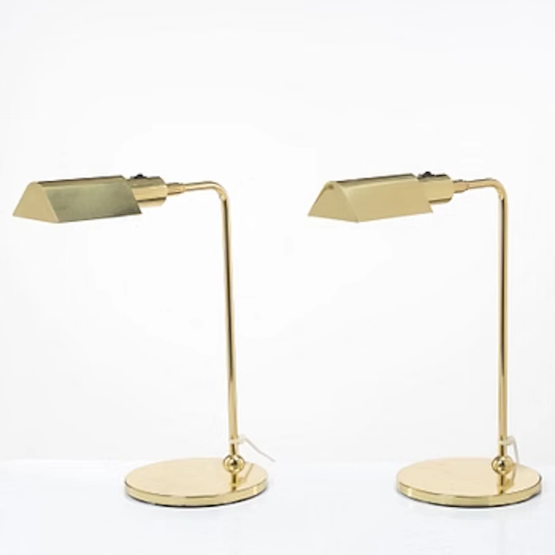 Table lamps, a pair, Örsjö Industri AB.