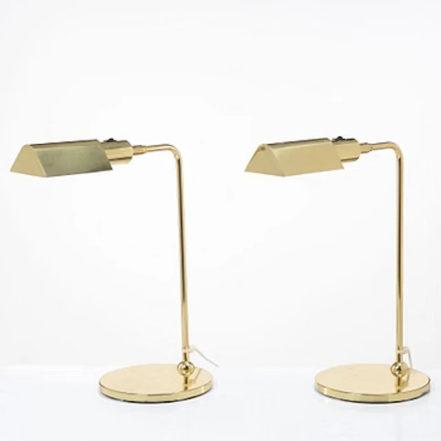 Table lamps, a pair, Örsjö Industri AB.